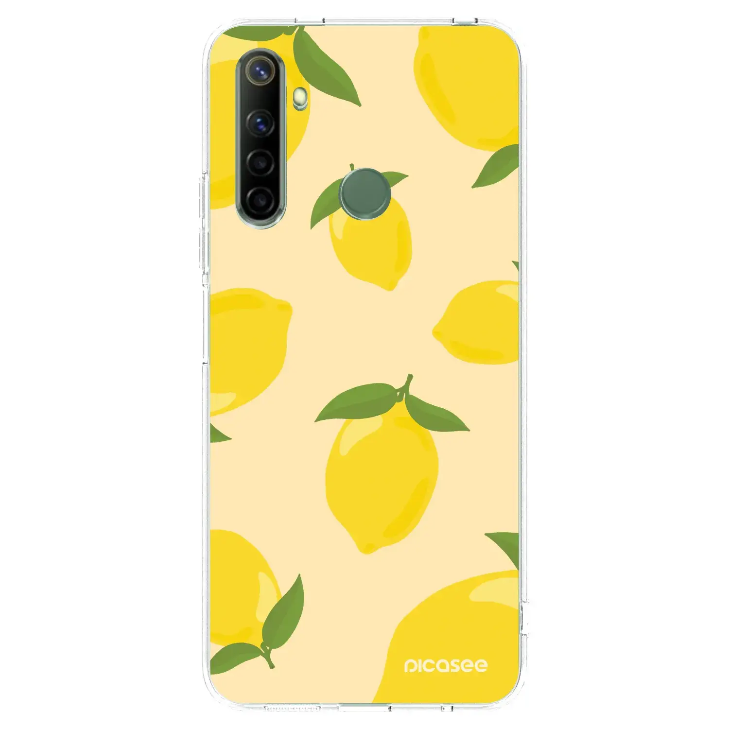 Silikonový průhledný obal pro Realme 6i - Limoncella