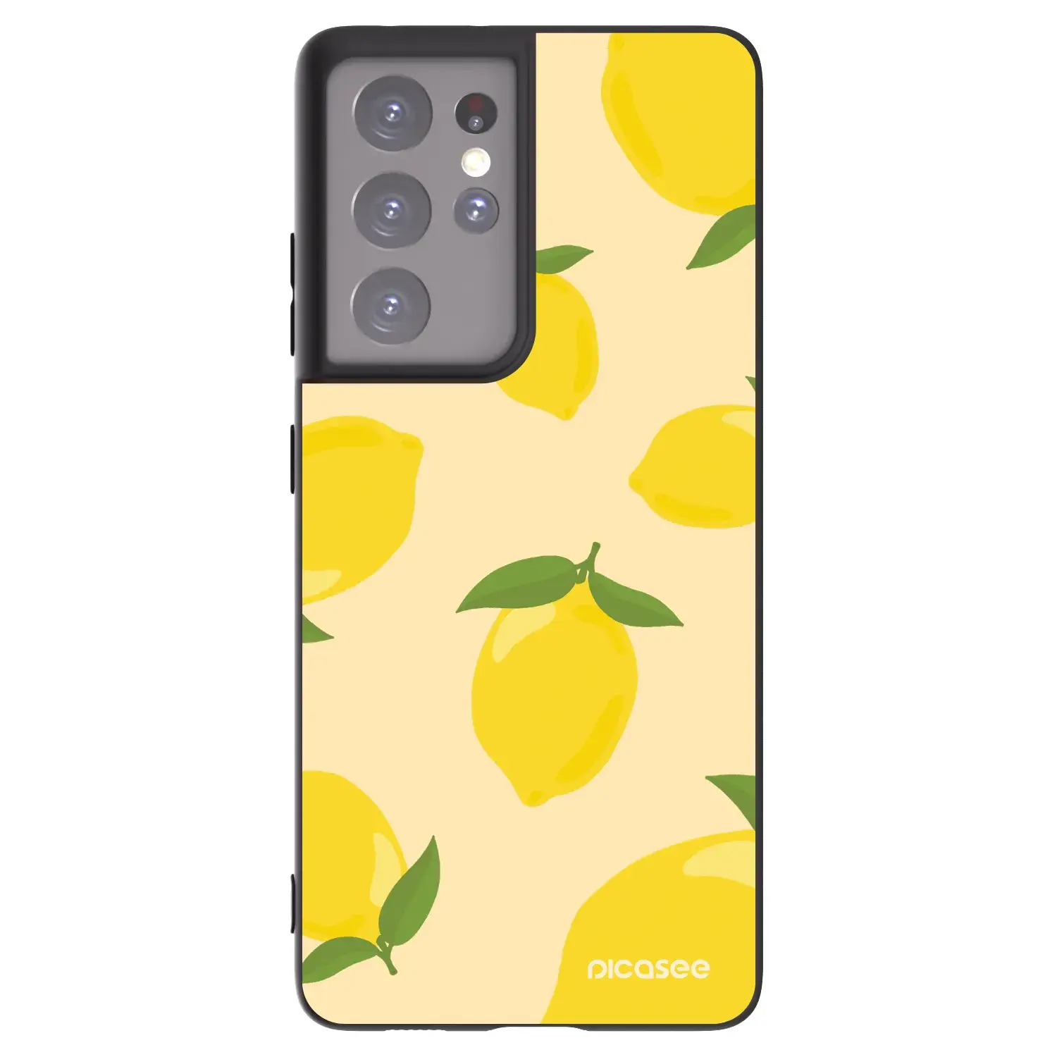 Silikonový černý obal pro Samsung Galaxy S21 Ultra 5G G998B - Limoncella
