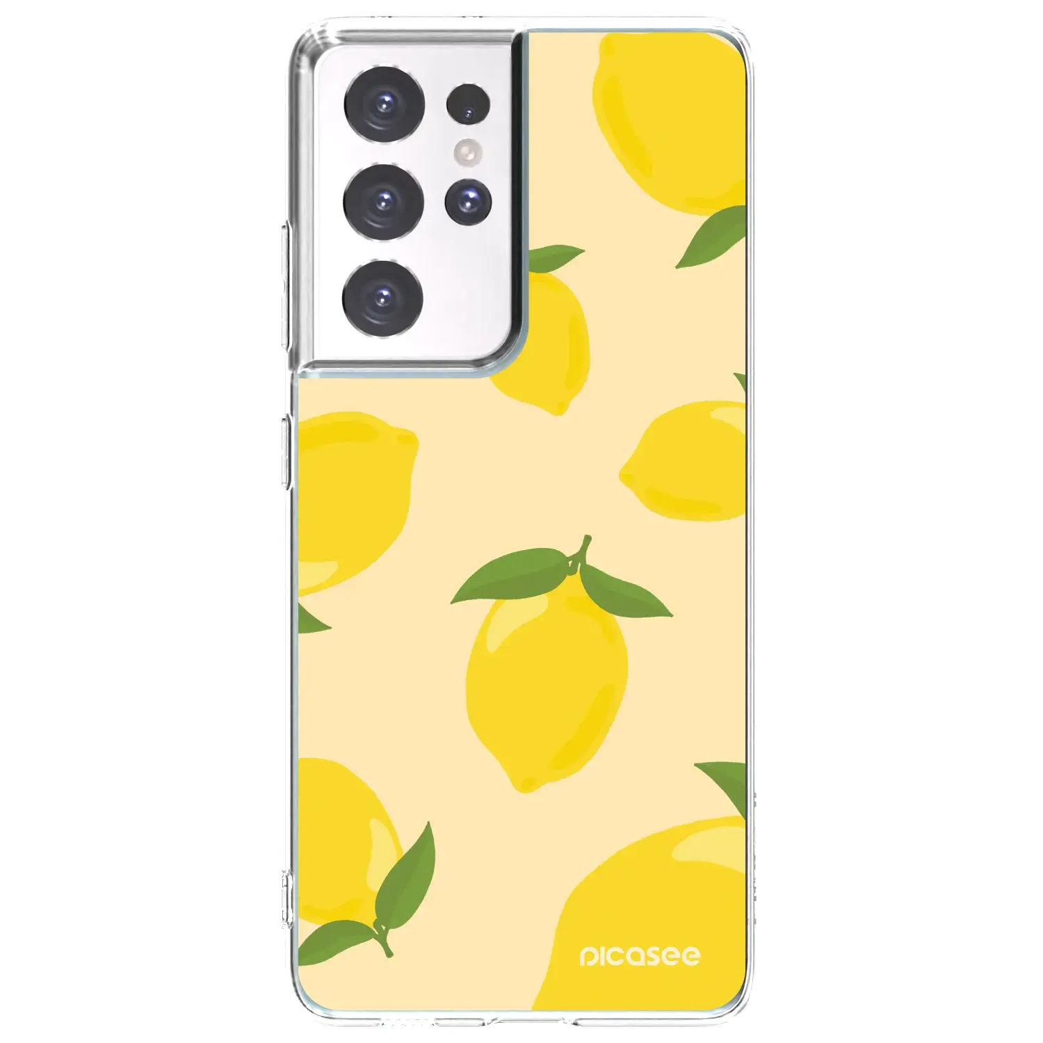 Silikonový průhledný obal pro Samsung Galaxy S21 Ultra 5G G998B - Limoncella