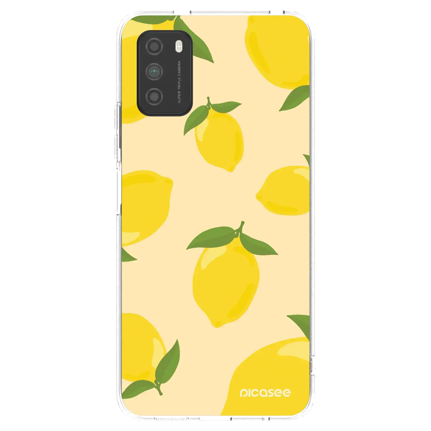 Silikonový průhledný obal pro Xiaomi Poco M3 - Limoncella