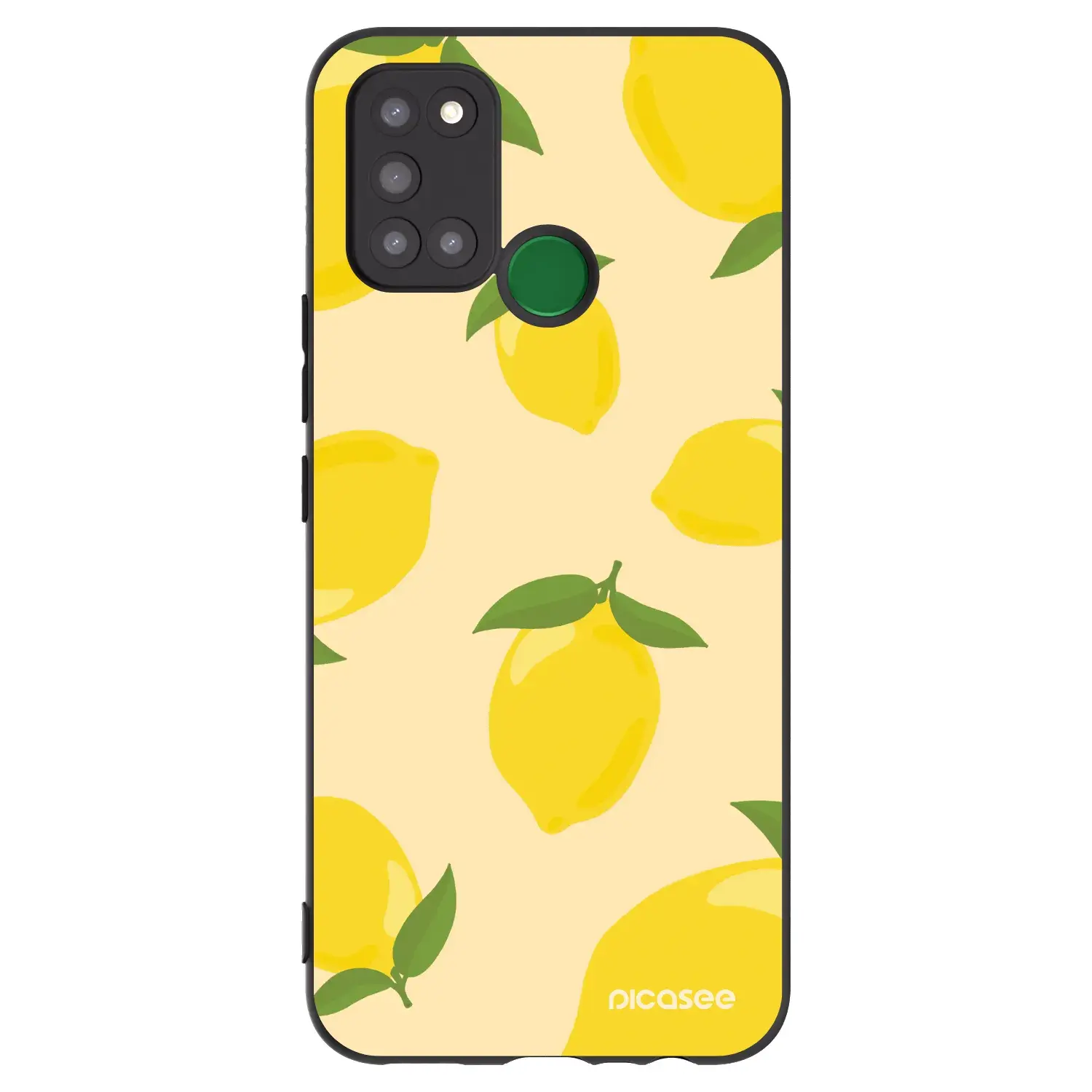 Silikonový černý obal pro Realme 7i - Limoncella