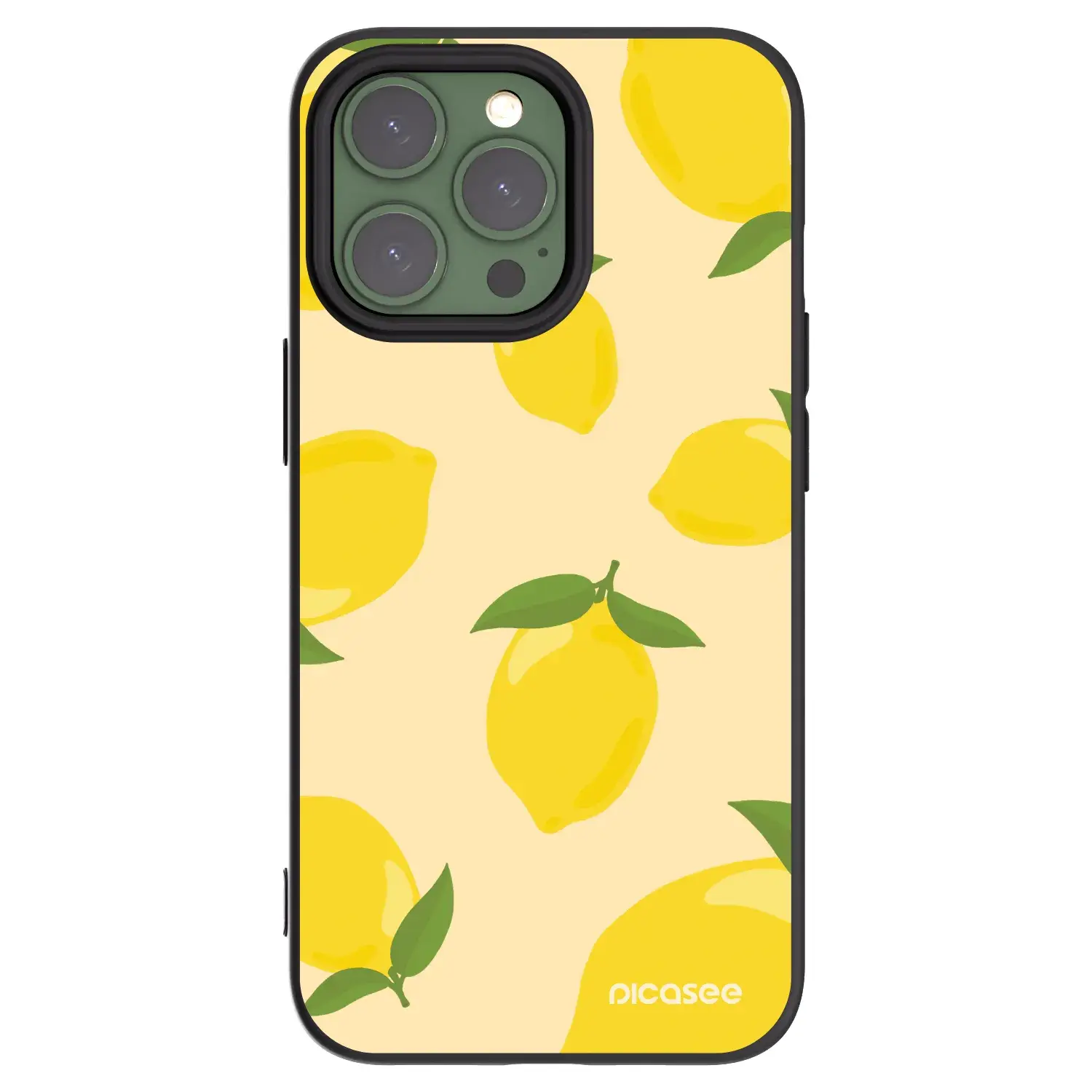 Silikonový černý obal pro Apple iPhone 13 Pro - Limoncella