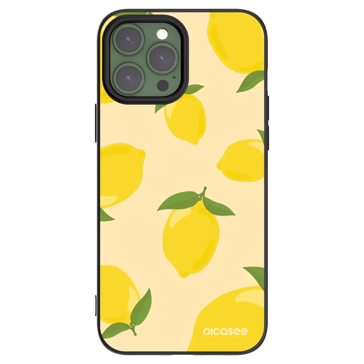 Silikonový černý obal pro Apple iPhone 13 Pro Max - Limoncella