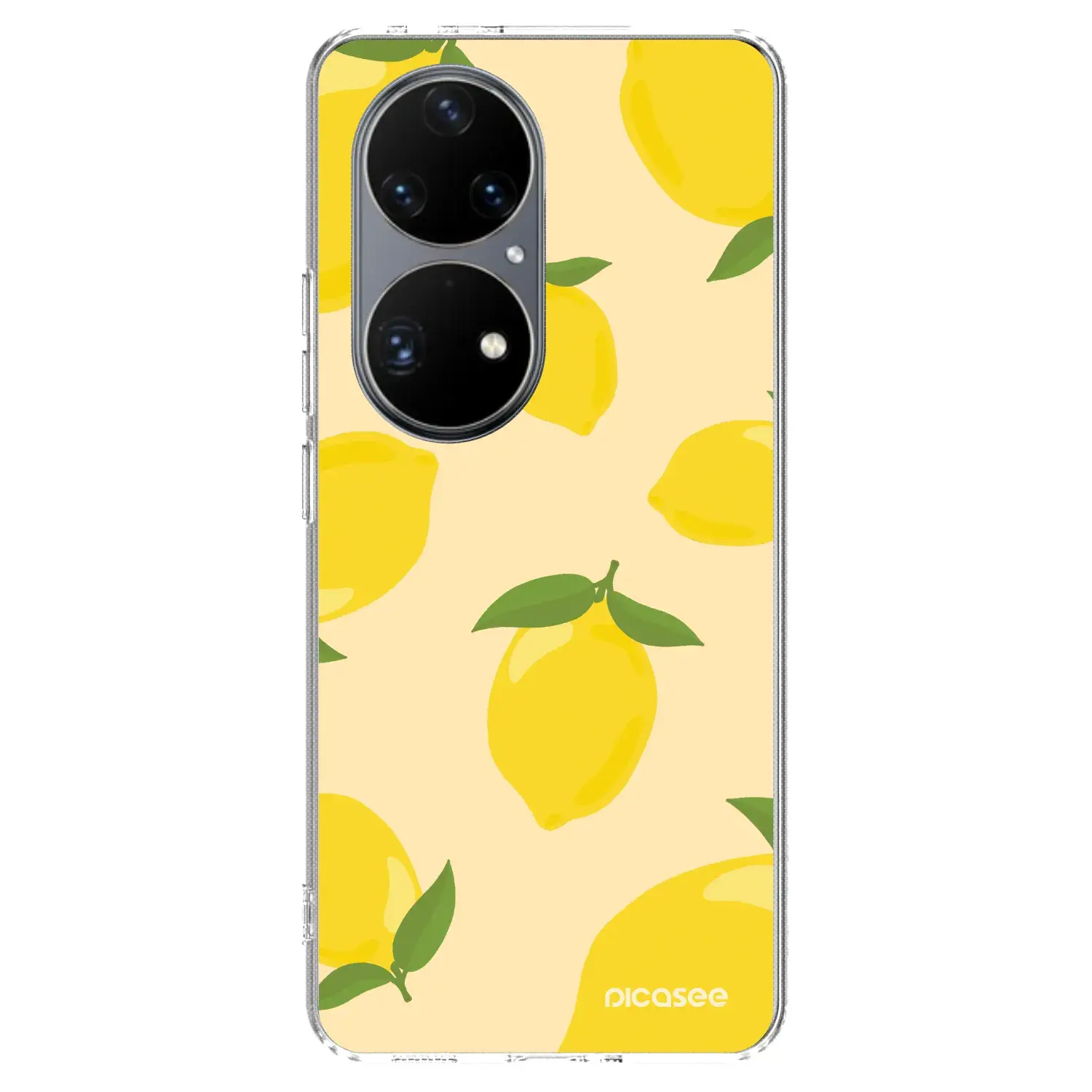 Silikonový průhledný obal pro Huawei P50 - Limoncella