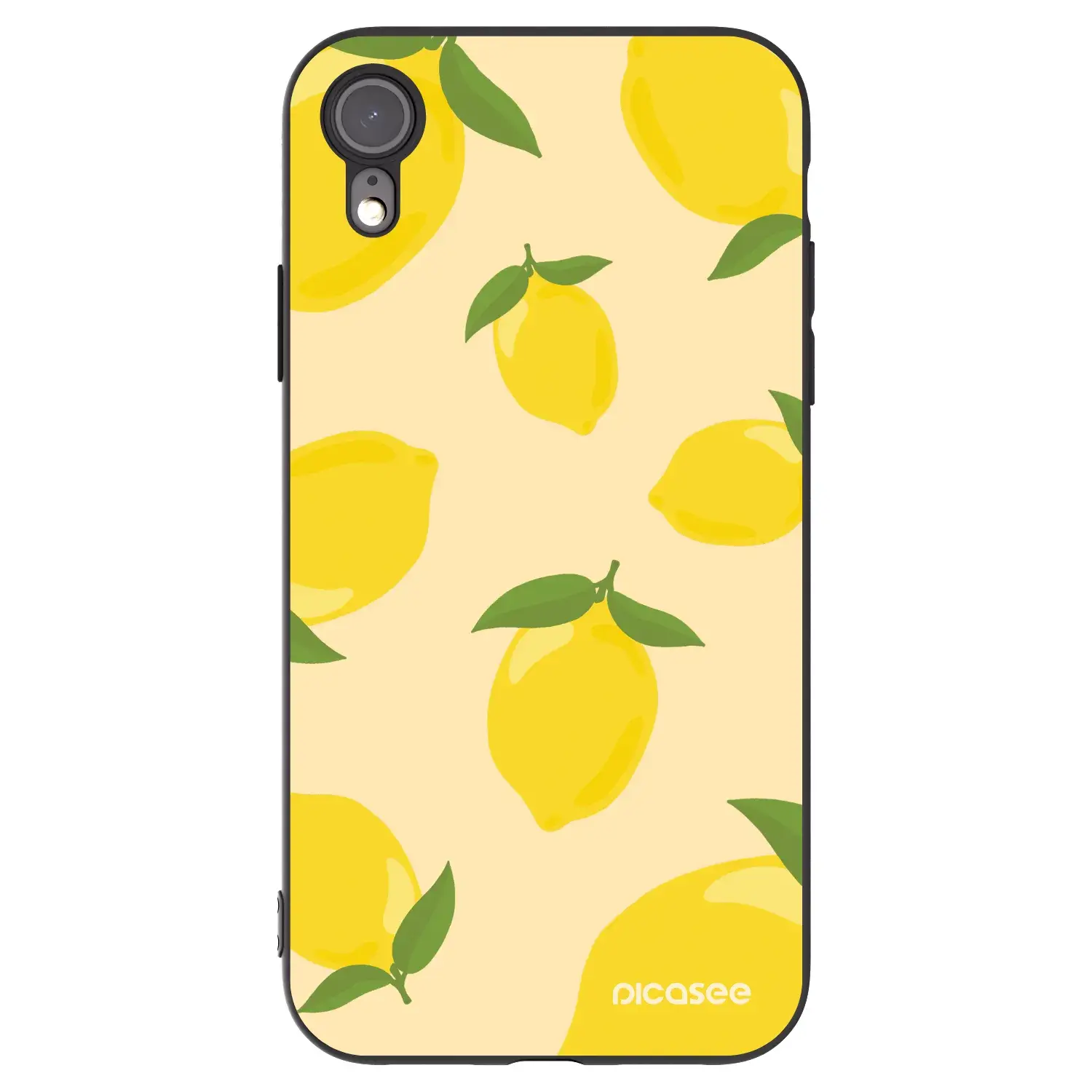 Silikonový černý obal pro Apple iPhone XR - Limoncella