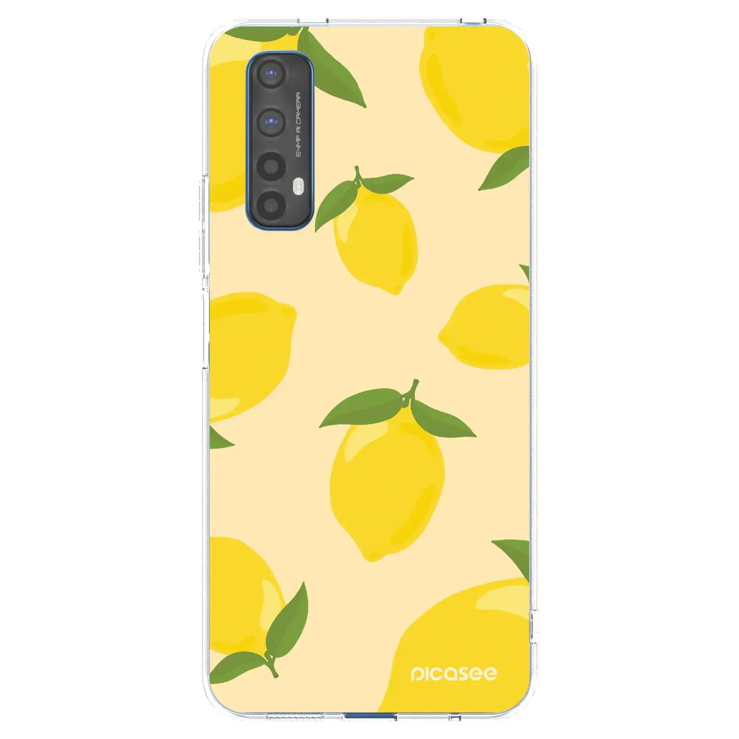 Silikonový průhledný obal pro Realme 7 - Limoncella