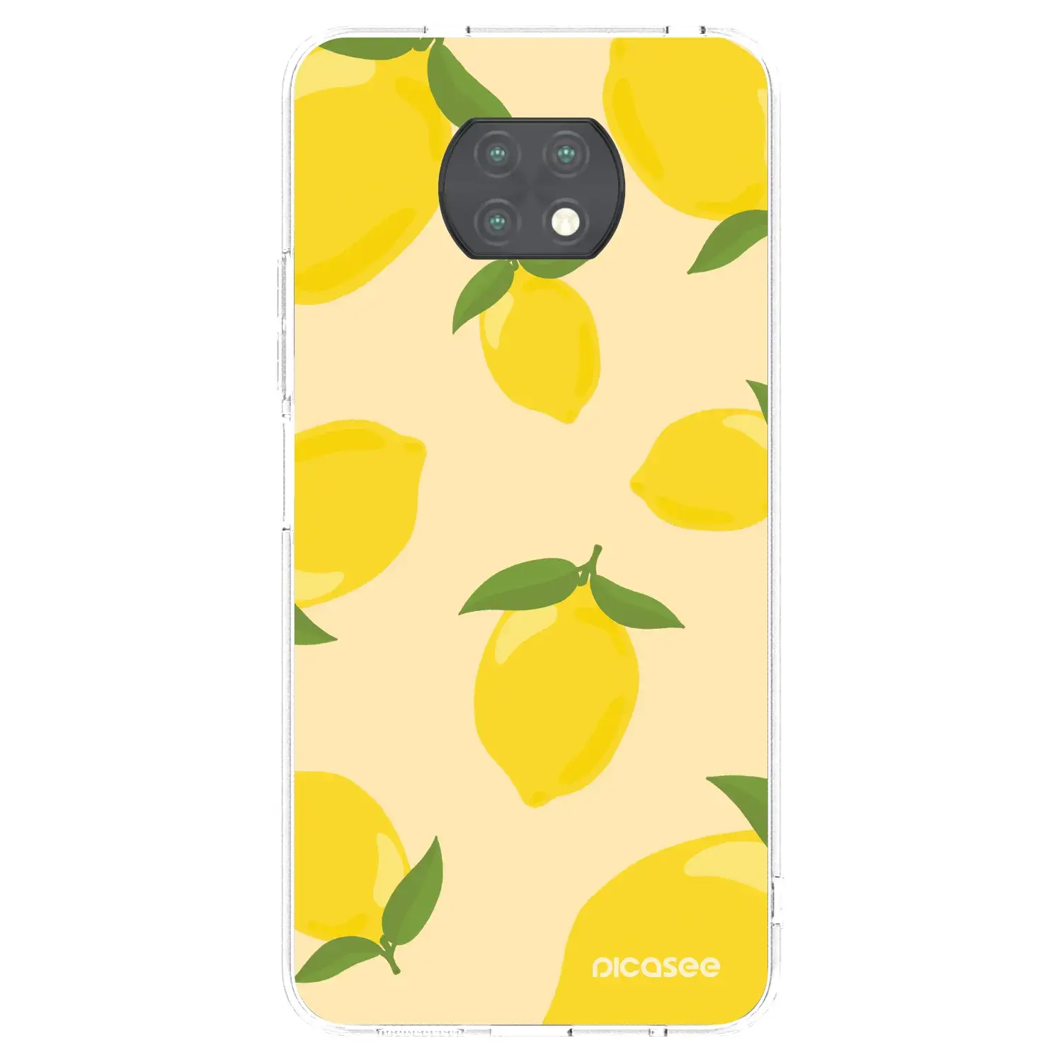 Silikonový průhledný obal pro Xiaomi Redmi Note 9T - Limoncella