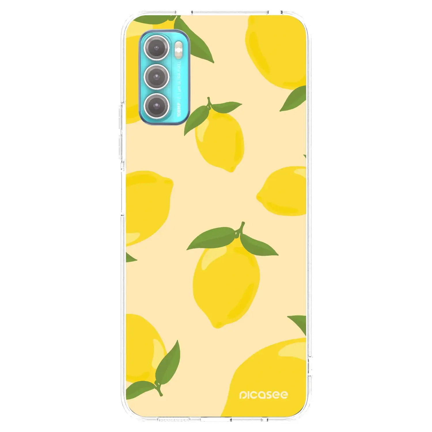 Silikonový průhledný obal pro Motorola Moto G60 - Limoncella