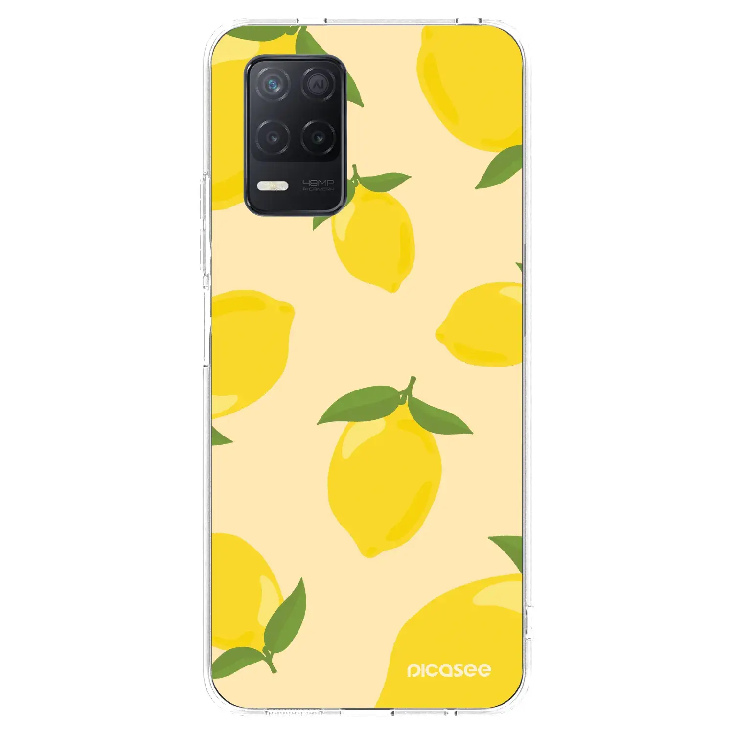 Silikonový průhledný obal pro Realme 8 5G - Limoncella