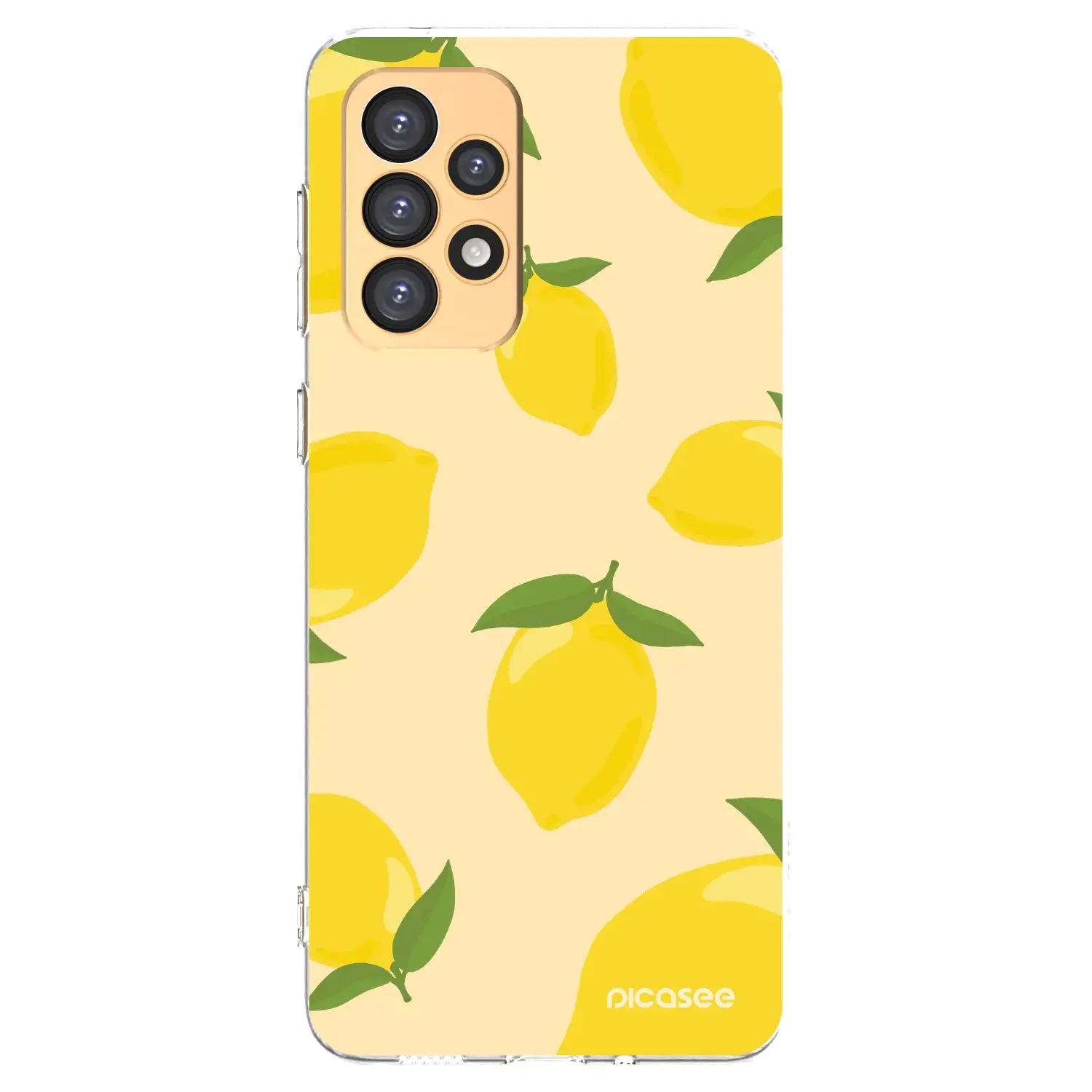 Silikonový průhledný obal pro Samsung Galaxy A33 5G A336 - Limoncella