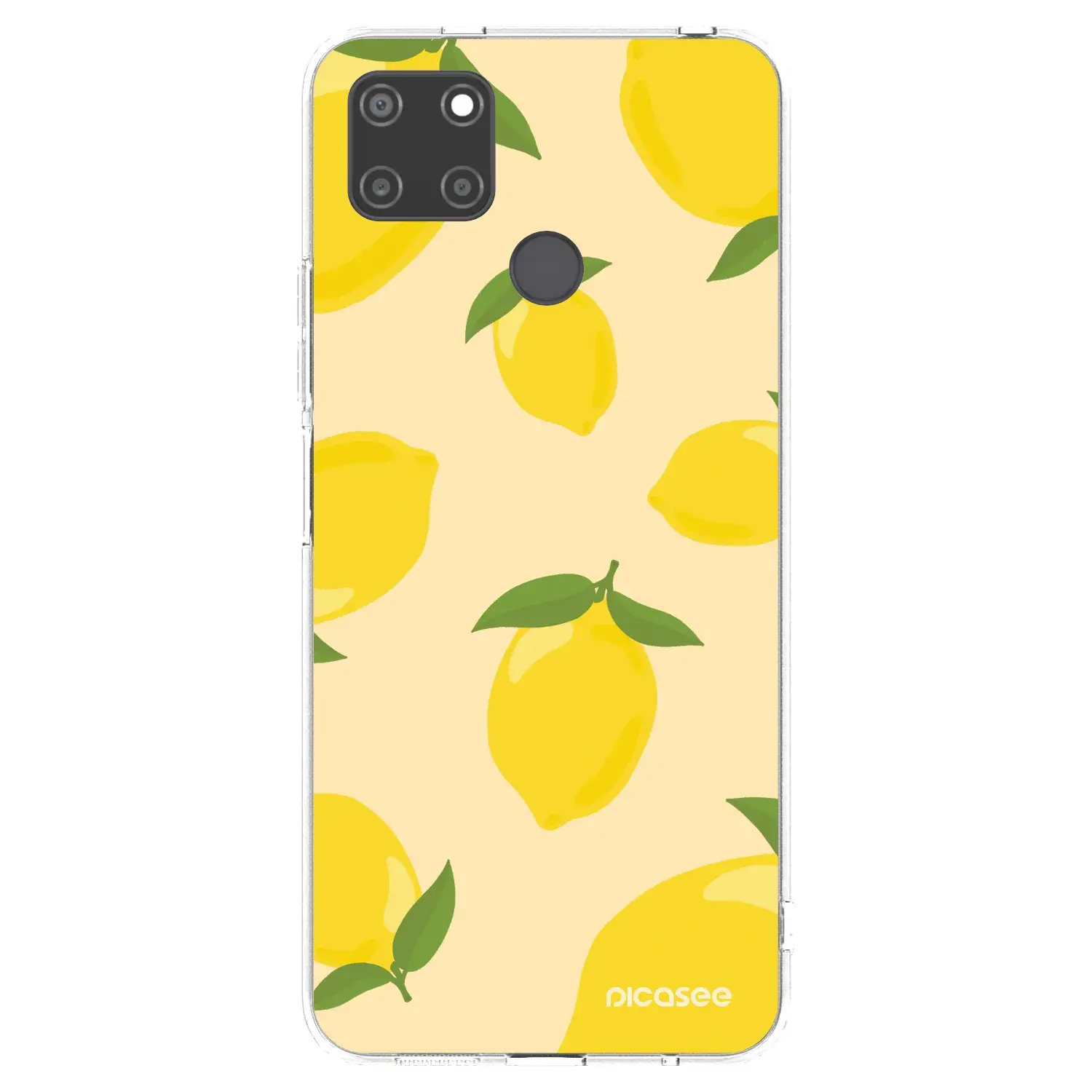 Silikonový průhledný obal pro Realme C21Y - Limoncella