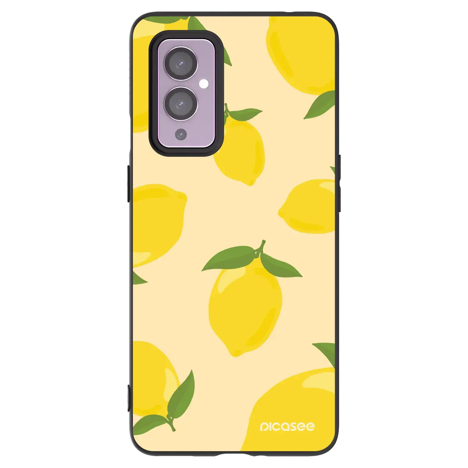 Silikonový černý obal pro OnePlus 9 - Limoncella