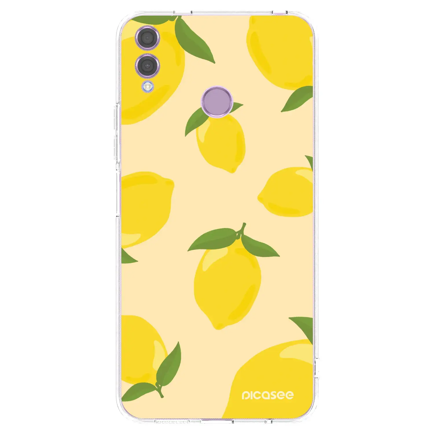 Silikonový průhledný obal pro Honor 8X - Limoncella