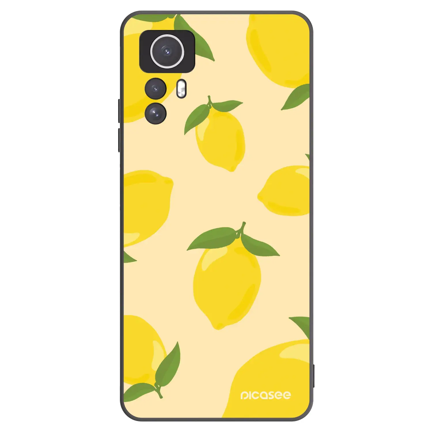 Silikonový černý obal pro Xiaomi Redmi Note 12S - Limoncella