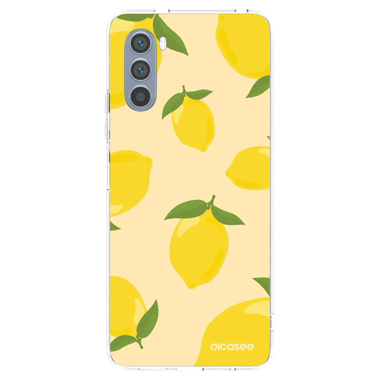Silikonový průhledný obal pro Motorola Moto G62 - Limoncella