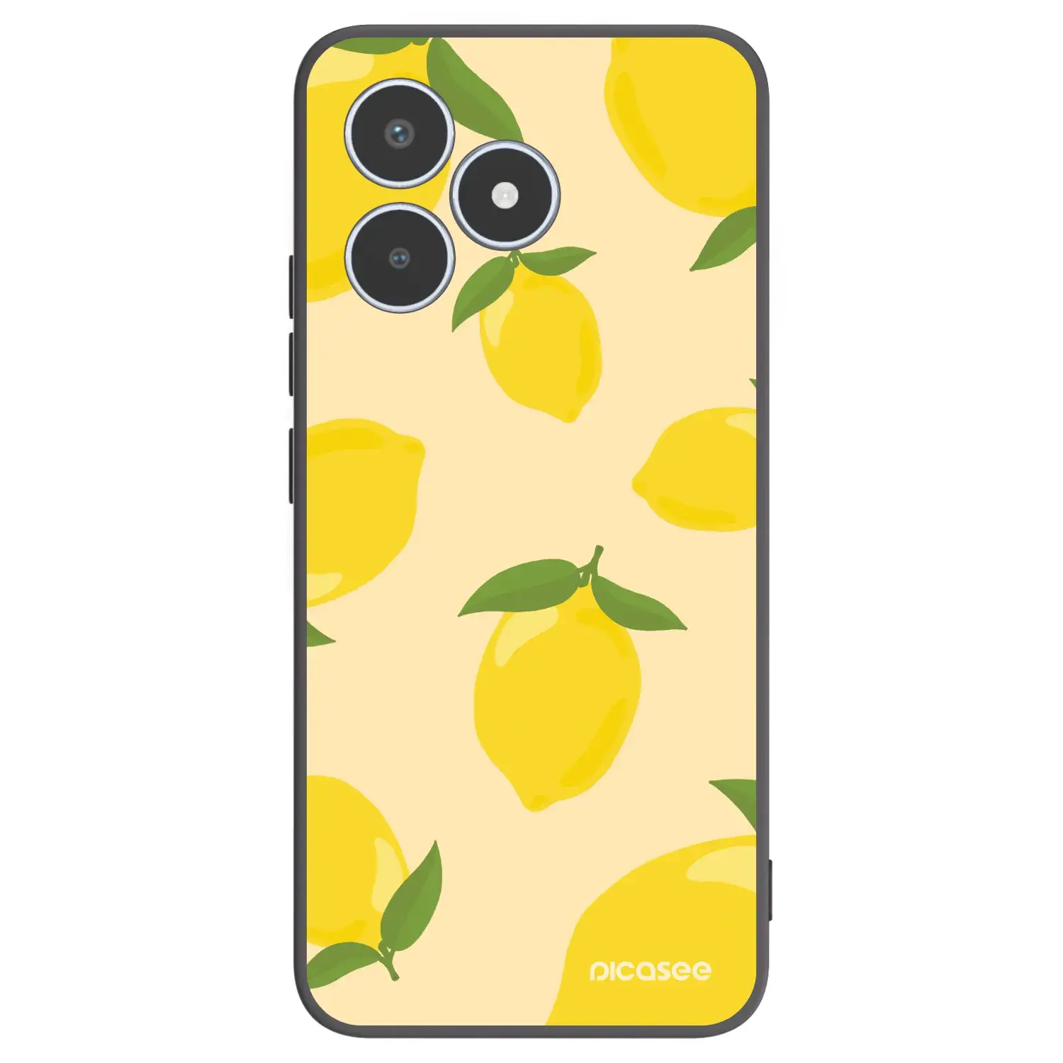 Silikonový černý obal pro Realme C53 - Limoncella