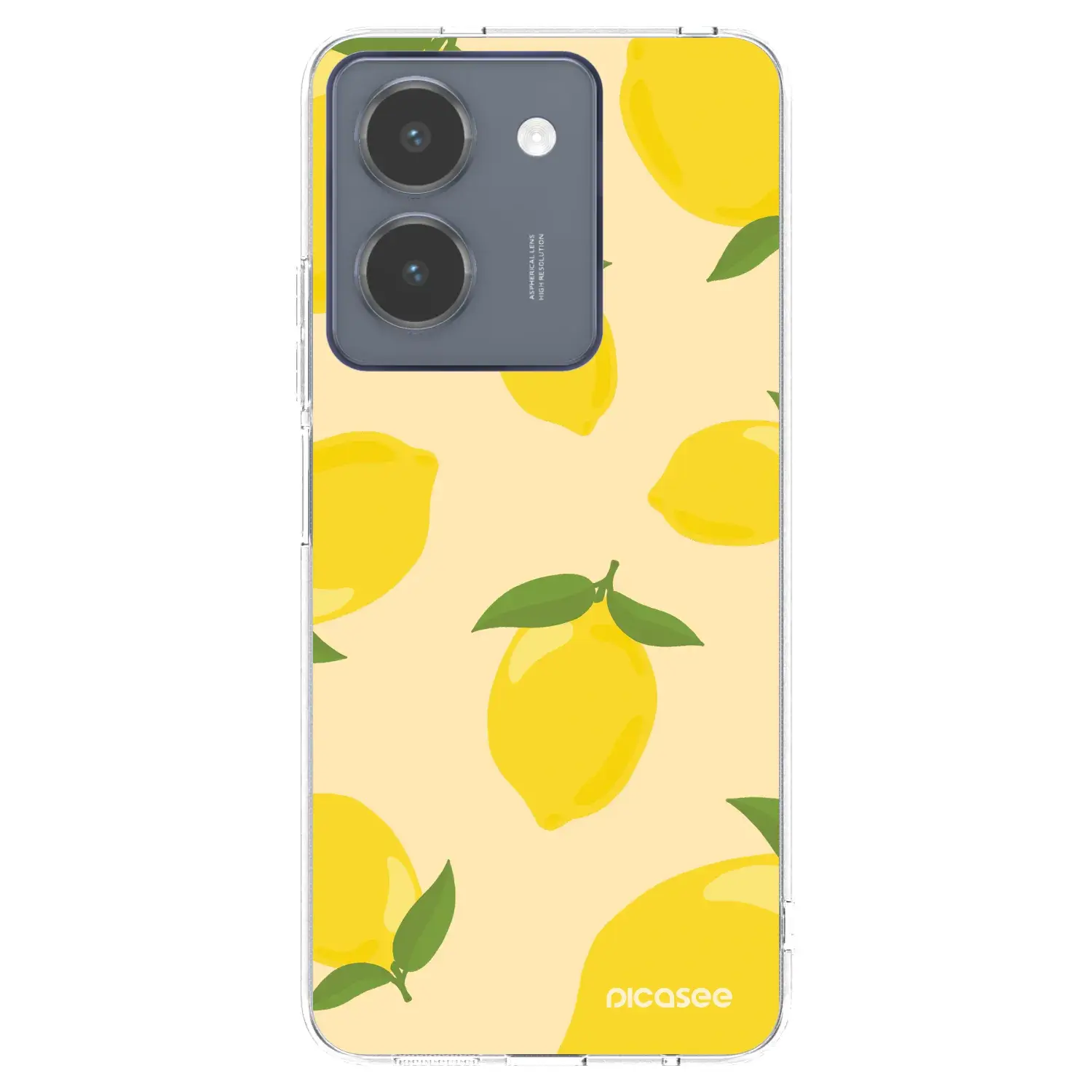 Silikonový průhledný obal pro Vivo Y36 4G - Limoncella