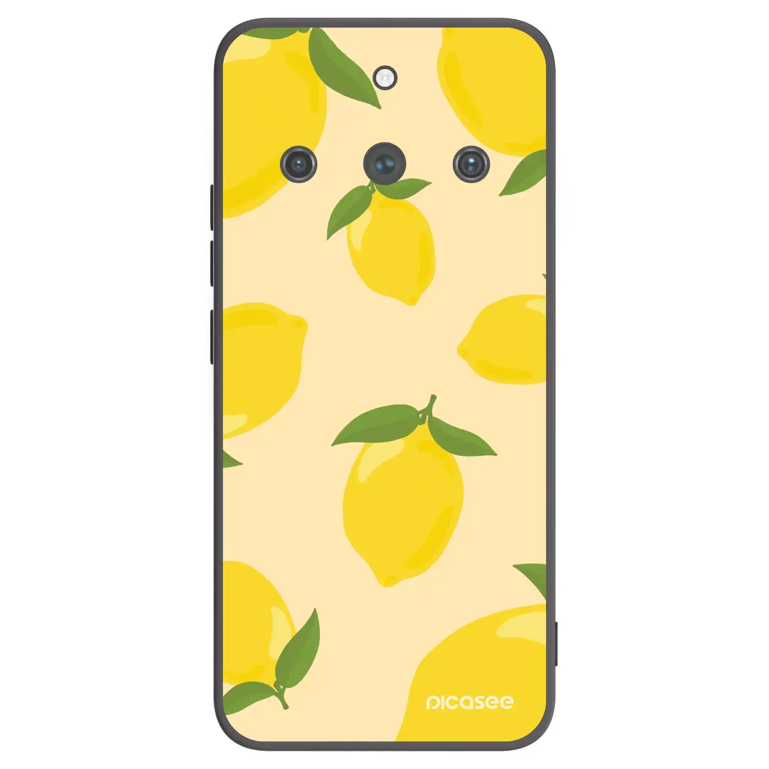 Silikonový černý obal pro Realme 11 Pro+ - Limoncella