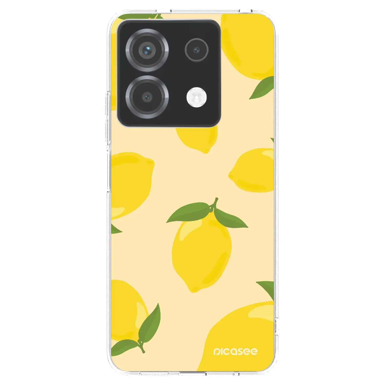 Silikonový průhledný obal pro Xiaomi Poco X6 - Limoncella