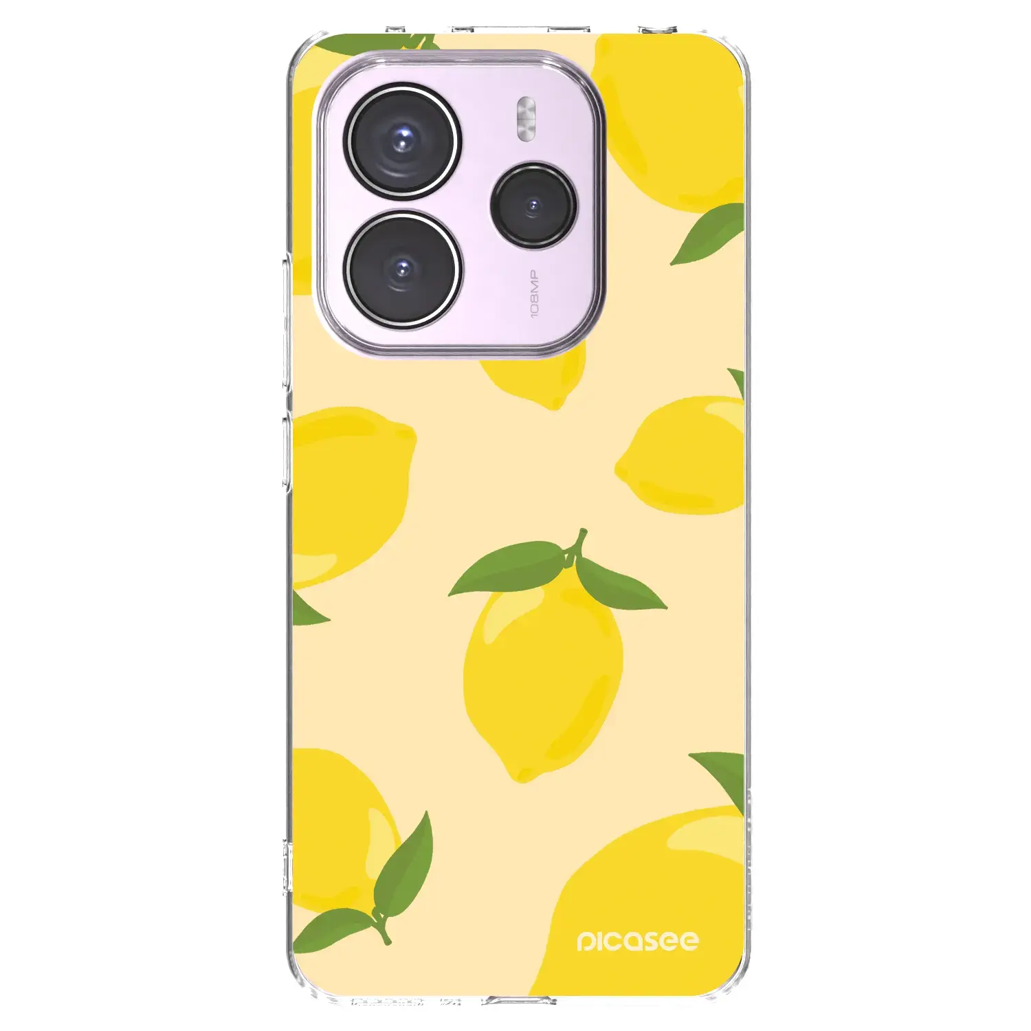 Silikonový průhledný obal pro Xiaomi Redmi Note 14 5G - Limoncella