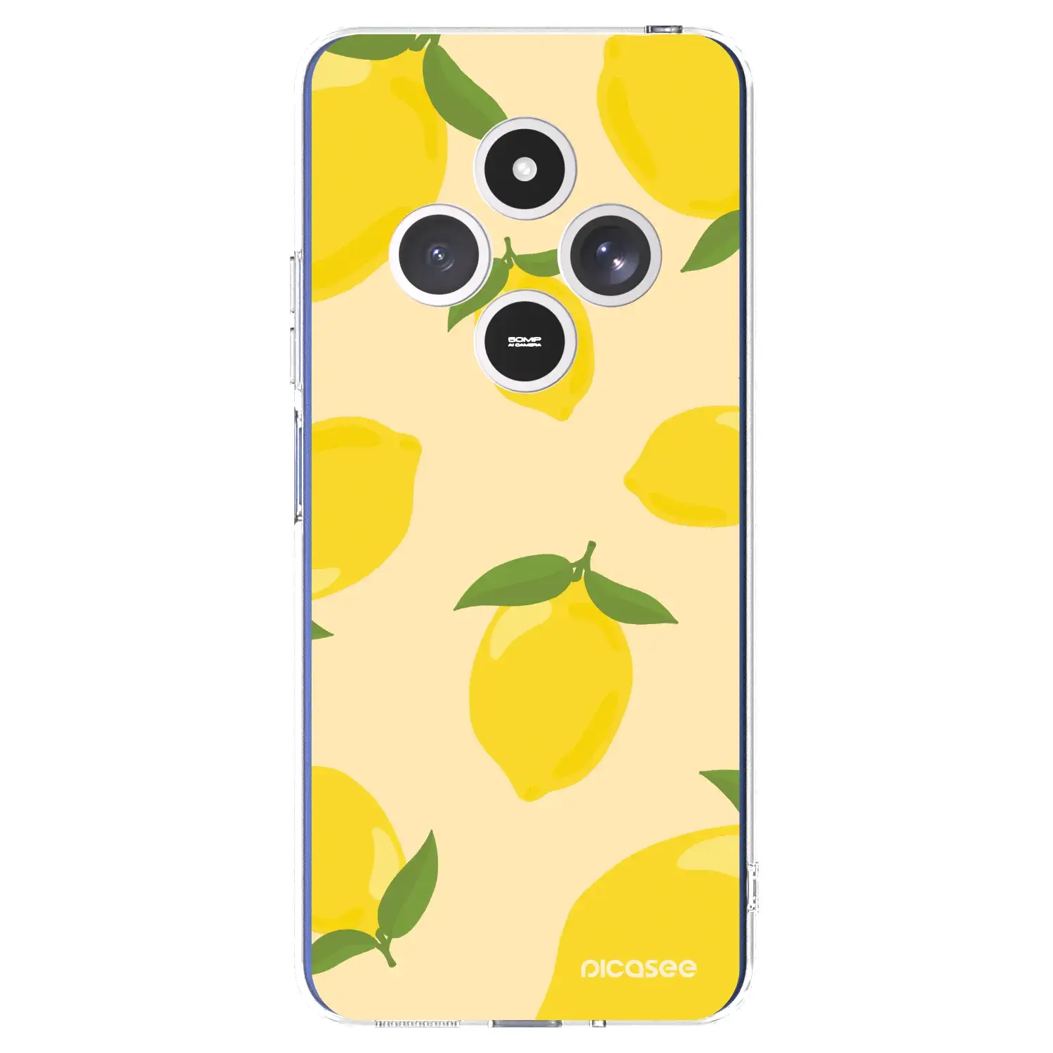 Silikonový průhledný obal pro Xiaomi Redmi 14C - Limoncella