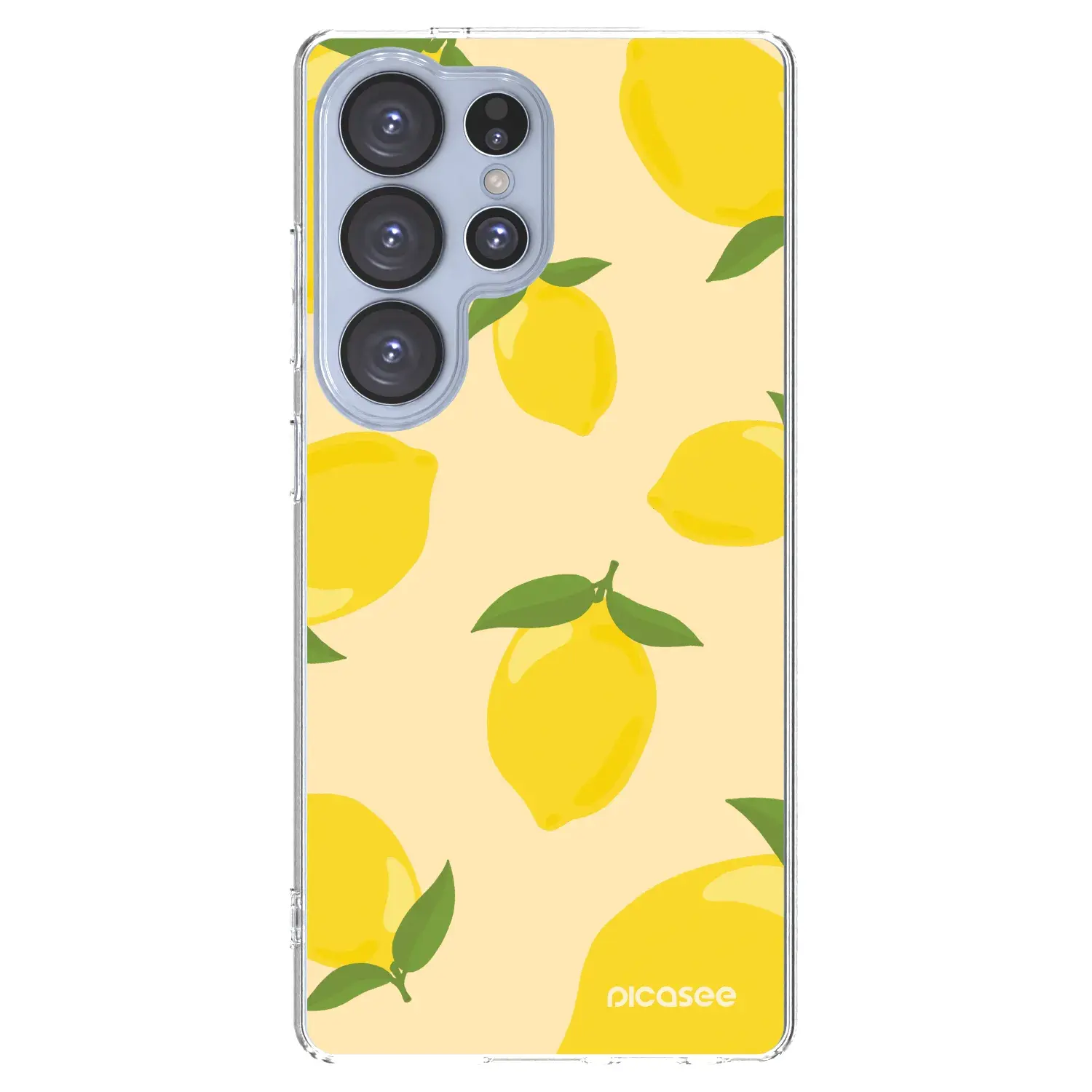 Silikonový průhledný obal pro Samsung Galaxy S25 Ultra 5G - Limoncella