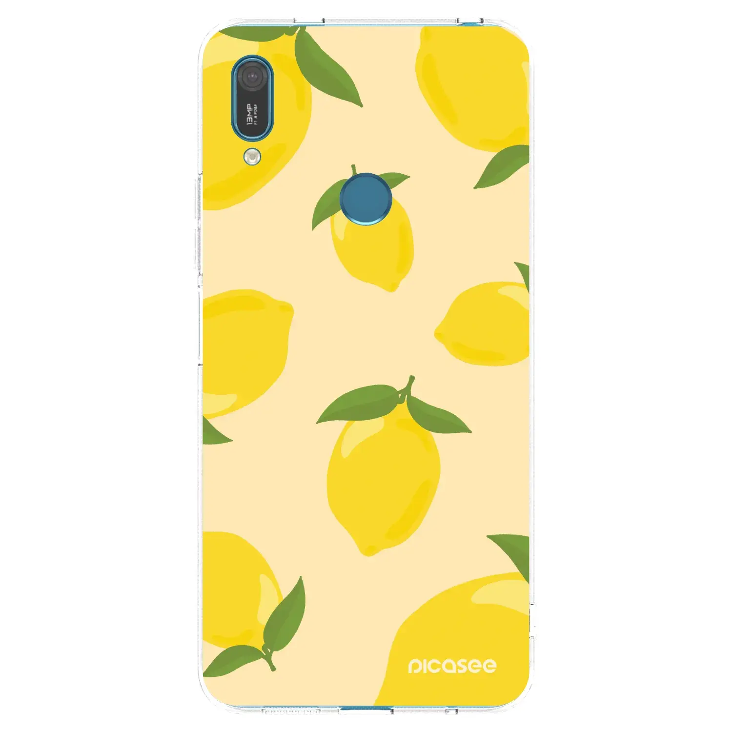 Silikonový průhledný obal pro Huawei Y7 2019 - Limoncella