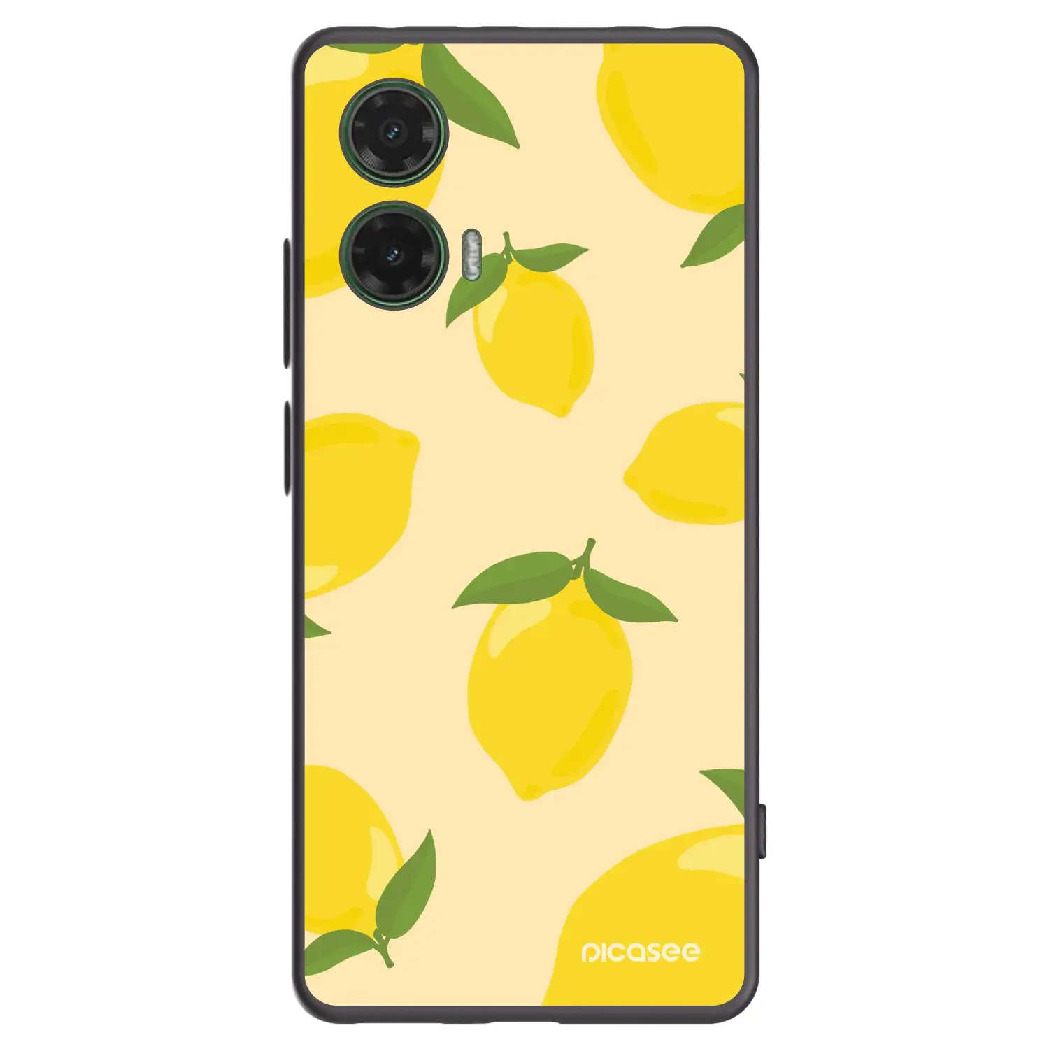 Silikonový černý obal pro Motorola Moto G35 5G - Limoncella