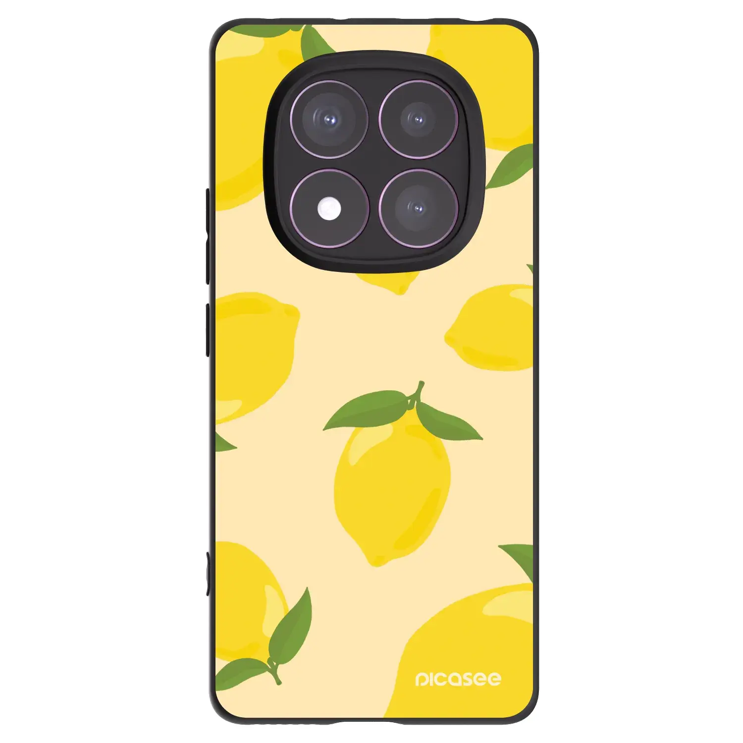 Silikonový černý obal pro Xiaomi Redmi Note 14 Pro 4G - Limoncella