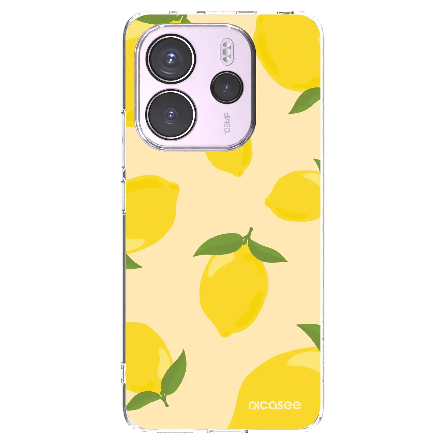 Silikonový průhledný obal pro Xiaomi Redmi Note 14 4G - Limoncella
