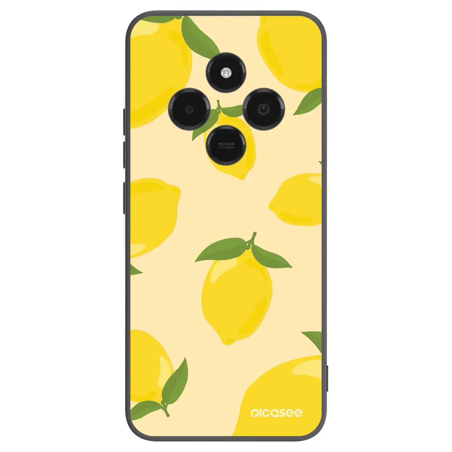 Silikonový černý obal pro Xiaomi Poco C75 - Limoncella