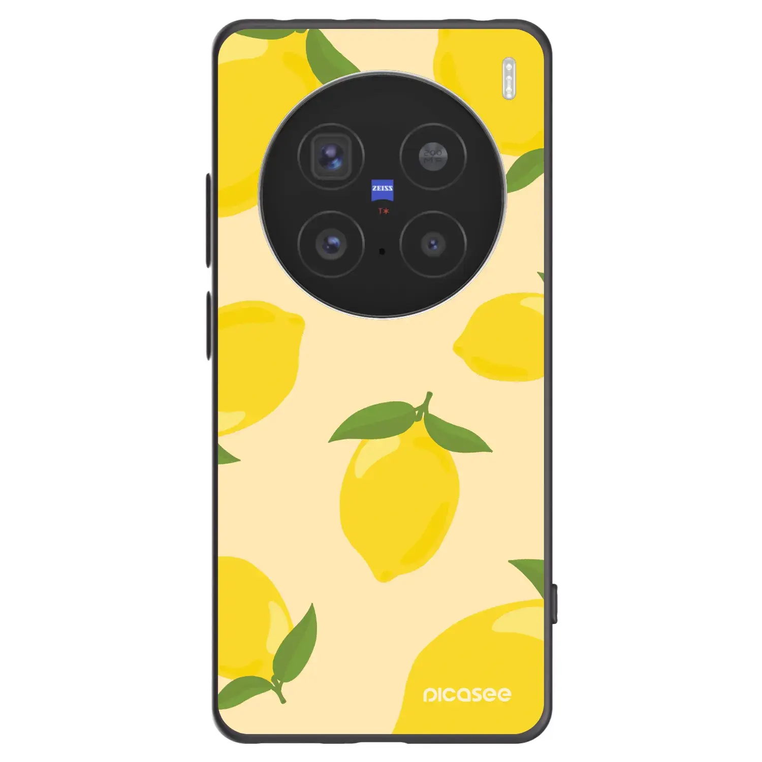 Silikonový černý obal pro Vivo X200 Pro - Limoncella