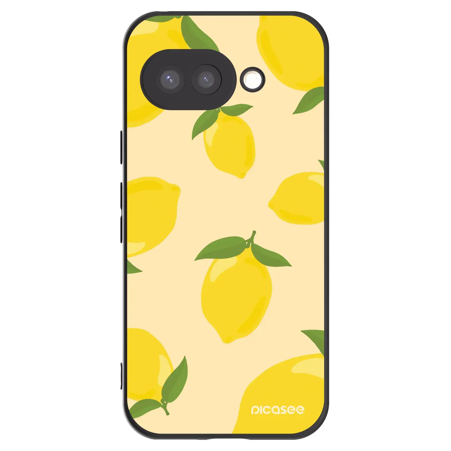 Silikonový černý obal pro Google Pixel 9a - Limoncella