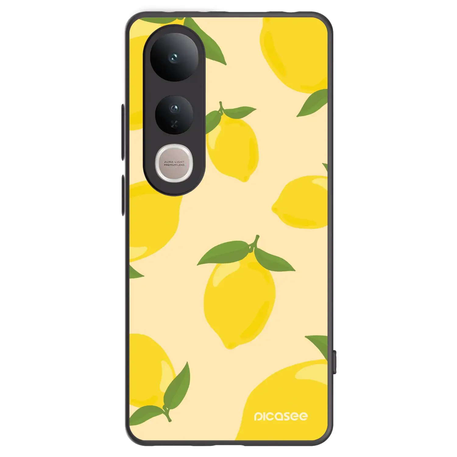 Silikonový černý obal pro Vivo V50 Lite 5G - Limoncella