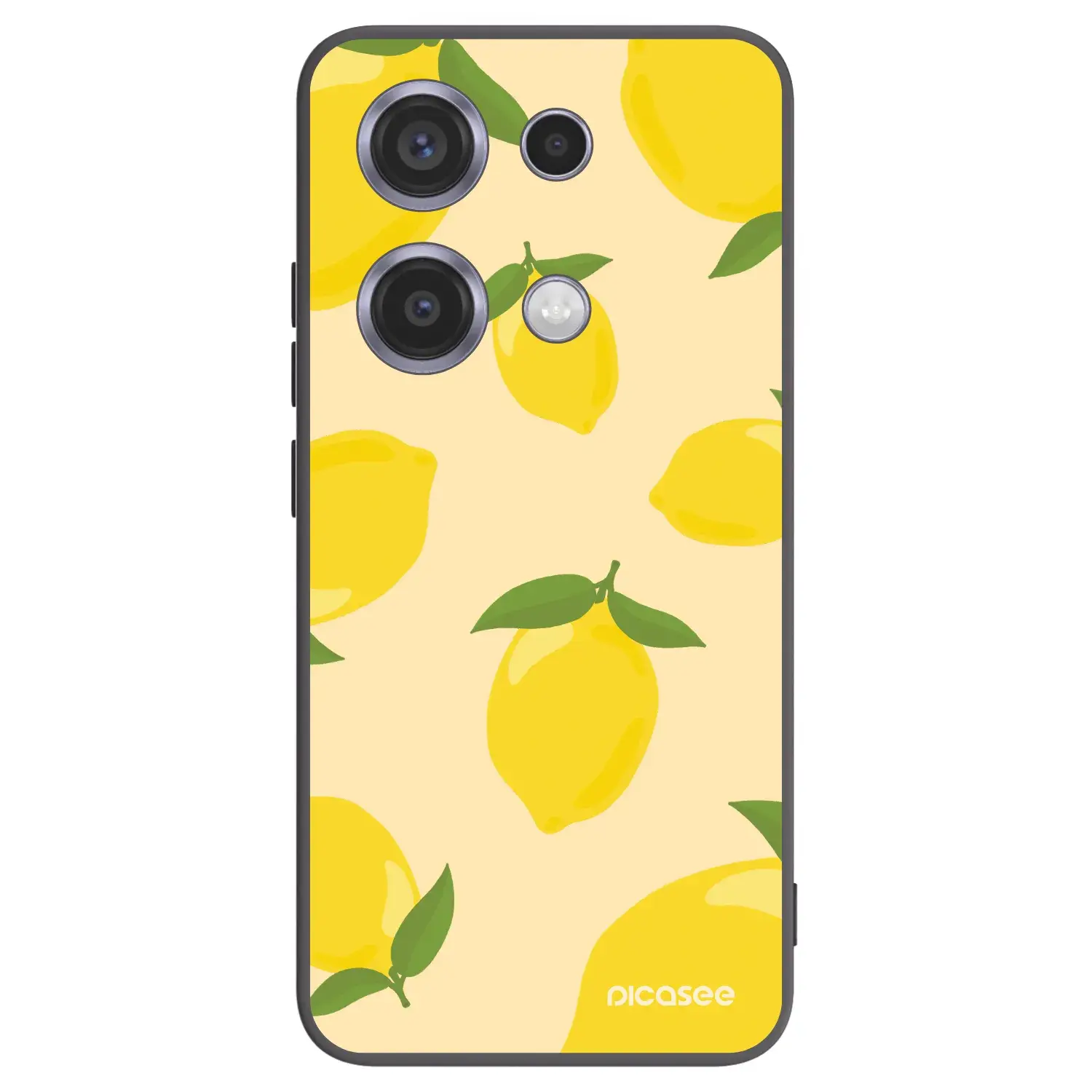 Silikonový černý obal pro Xiaomi Redmi Note 14S - Limoncella