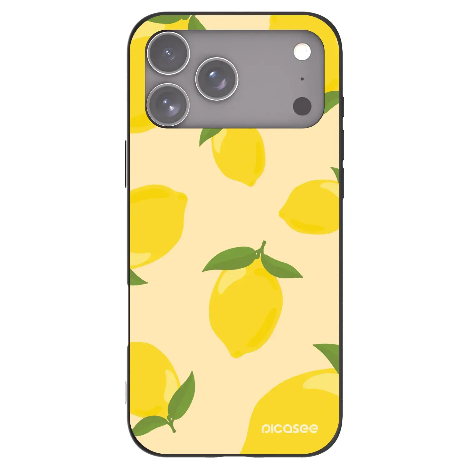 Silikonový černý obal pro Apple iPhone 17 Pro Max - Limoncella