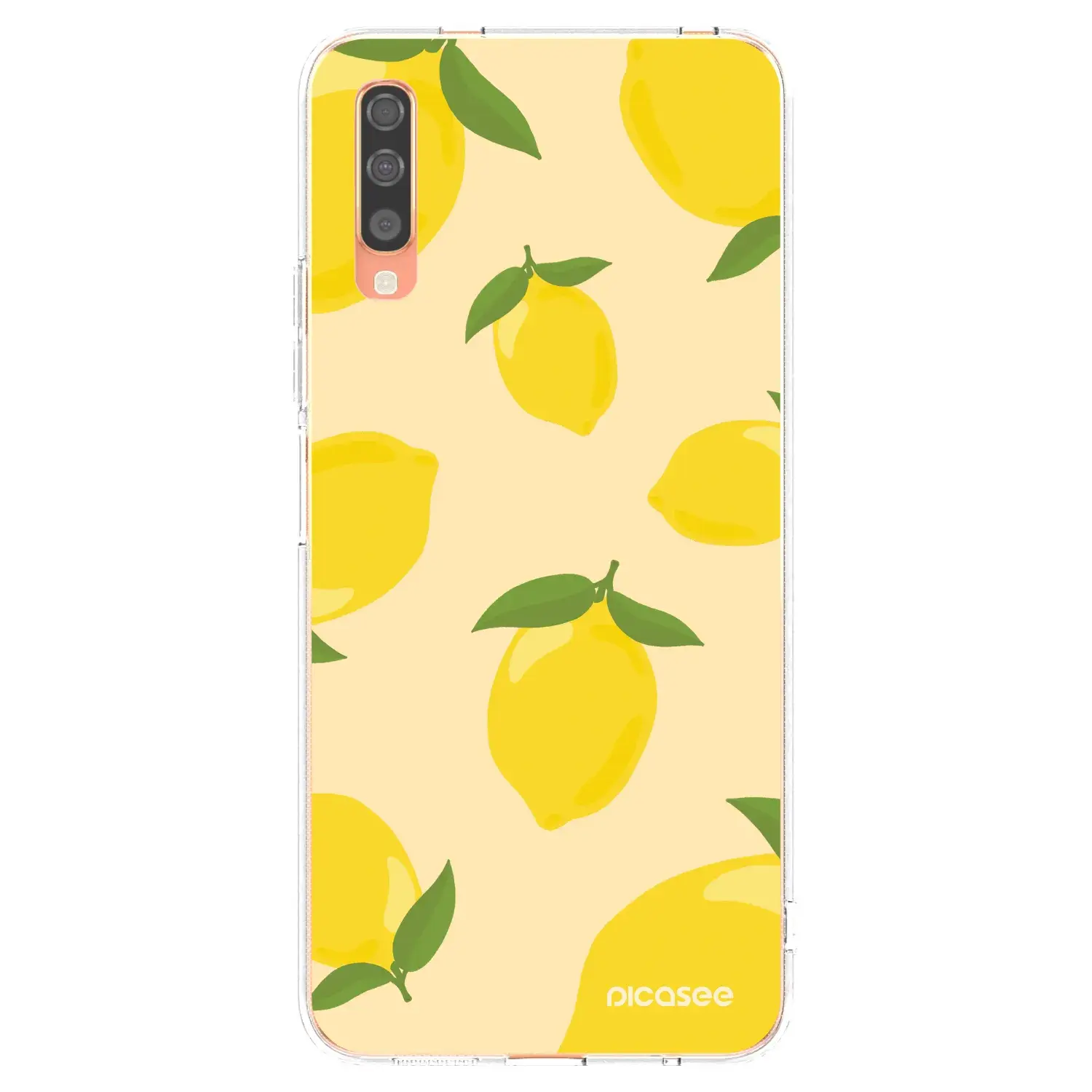 Silikonový průhledný obal pro Samsung Galaxy A70 A705F - Limoncella