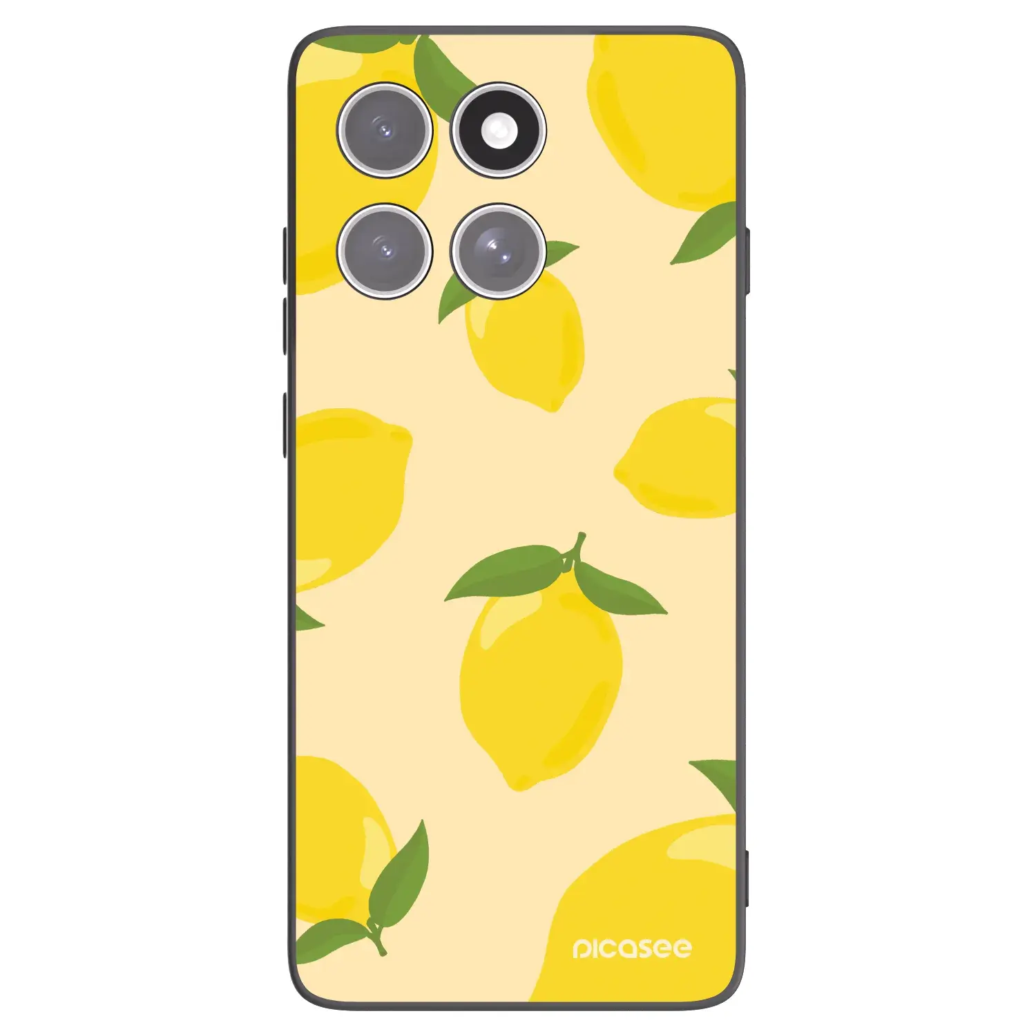 Silikonový černý obal pro Motorola Edge 60 Pro - Limoncella