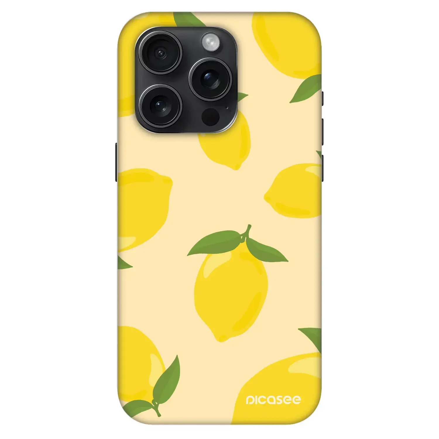 Fashion Case MagSafe Apple iPhone 15 Pro - Limoncella