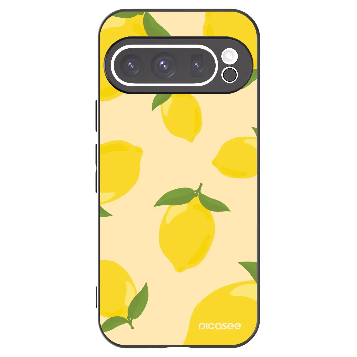 Silikonový černý obal pro Google Pixel 9 Pro XL - Limoncella