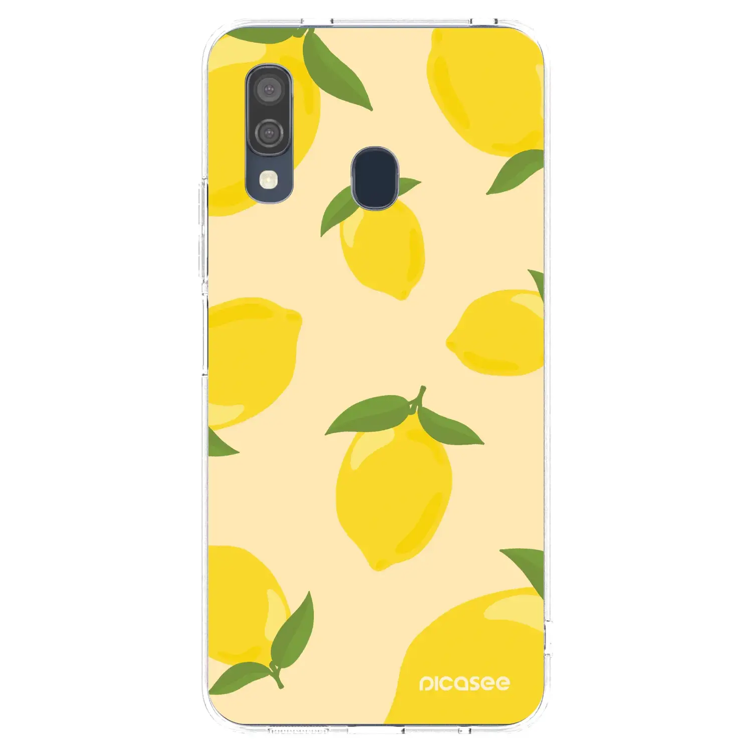 Silikonový průhledný obal pro Samsung Galaxy A40 A405F - Limoncella