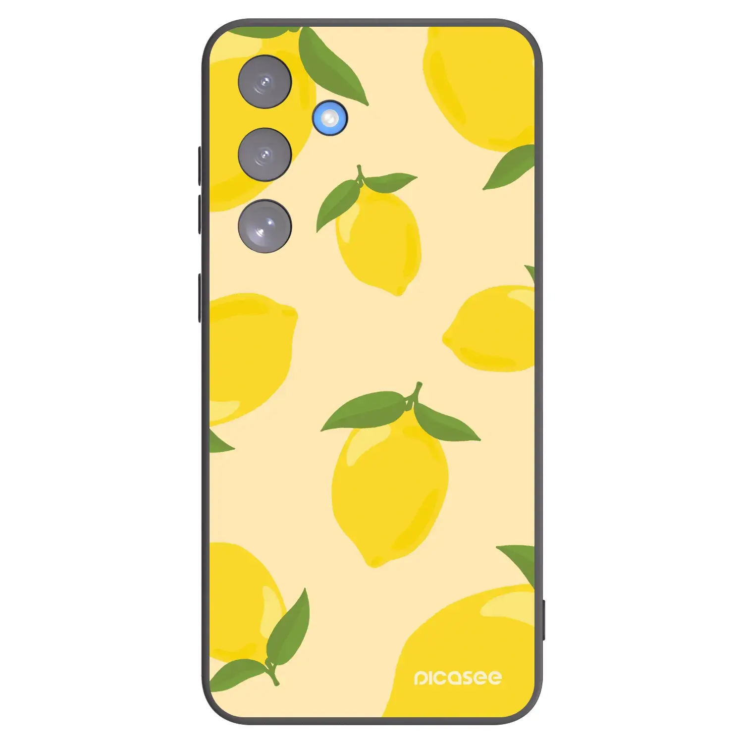 Silikonový černý obal pro Samsung Galaxy S25 FE 5G - Limoncella