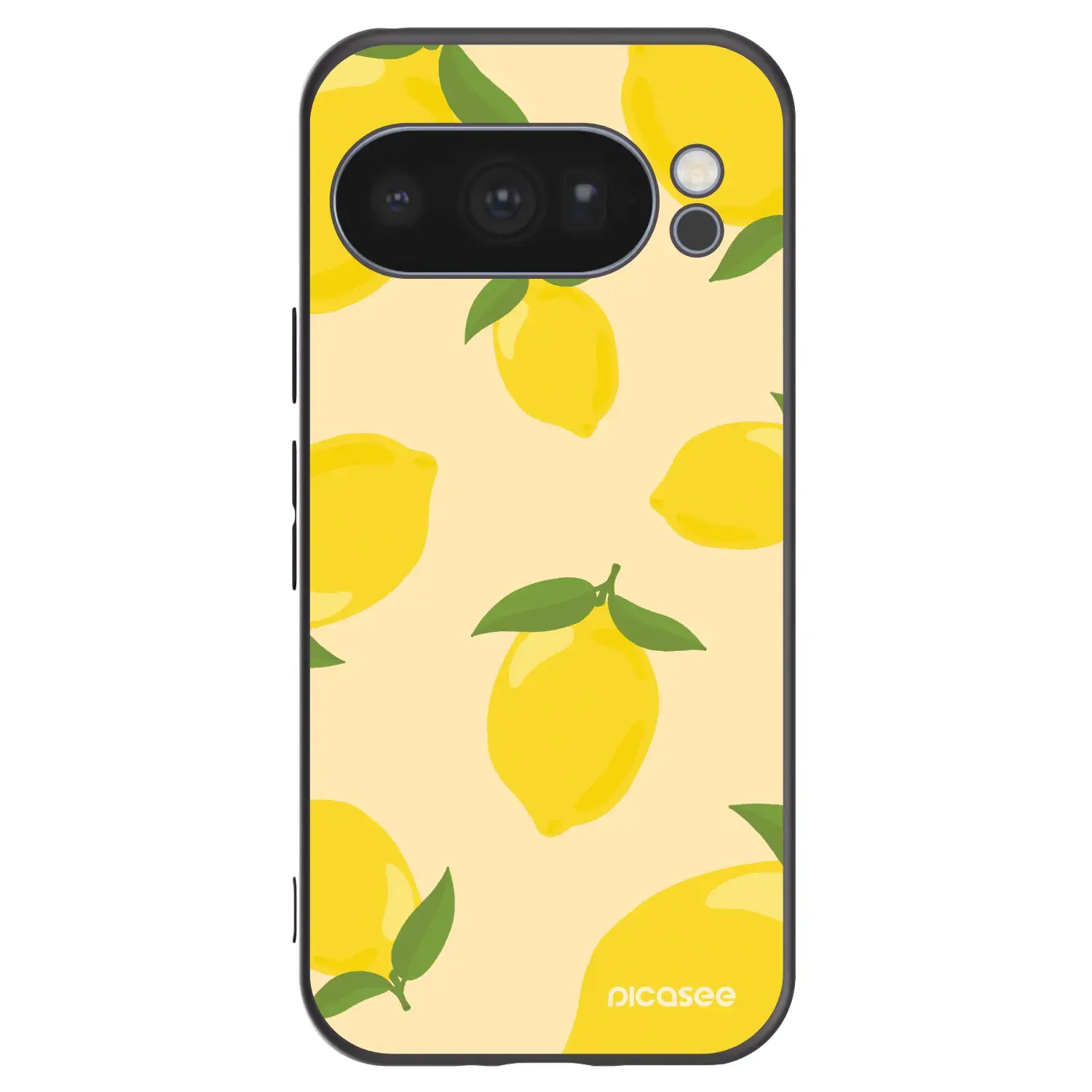 Silikonový černý obal pro Google Pixel 10 Pro - Limoncella