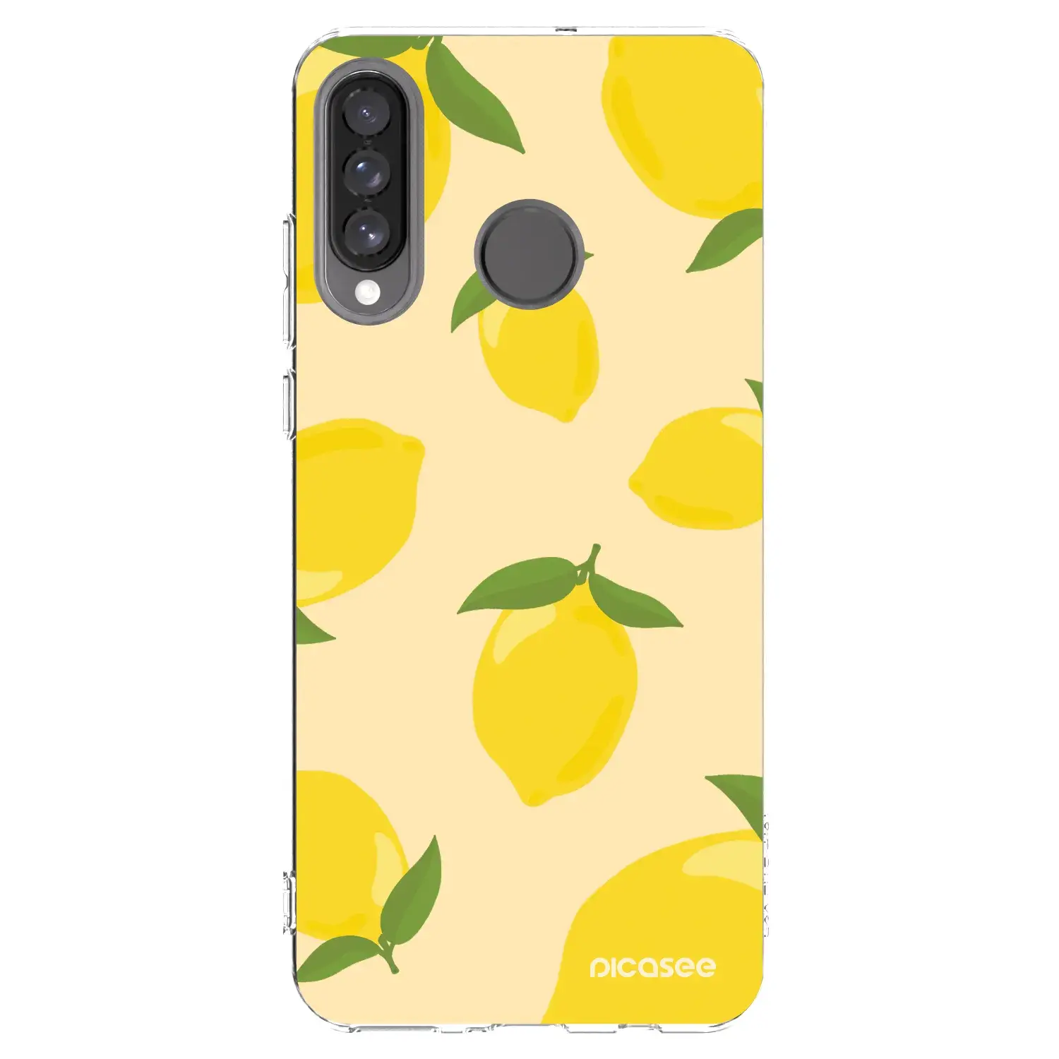 Silikonový průhledný obal pro Huawei P30 Lite - Limoncella