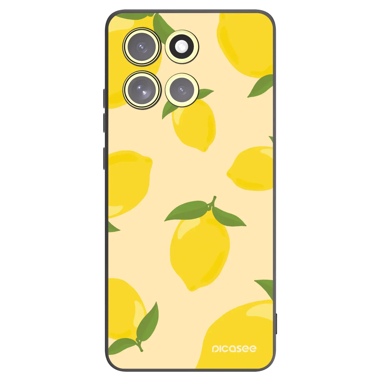 Silikonový černý obal pro Motorola Moto G86 Power 5G - Limoncella
