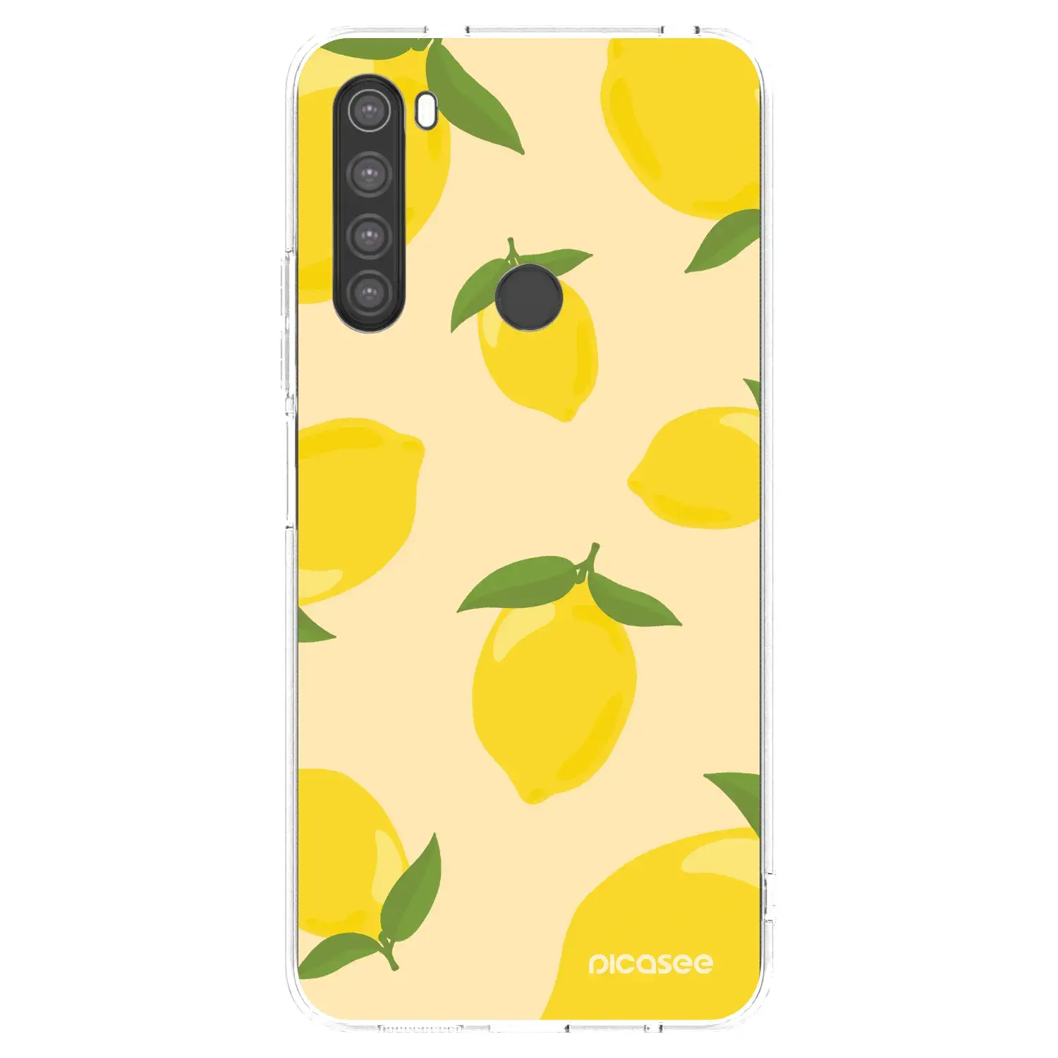 Silikonový průhledný obal pro Xiaomi Redmi Note 8 - Limoncella