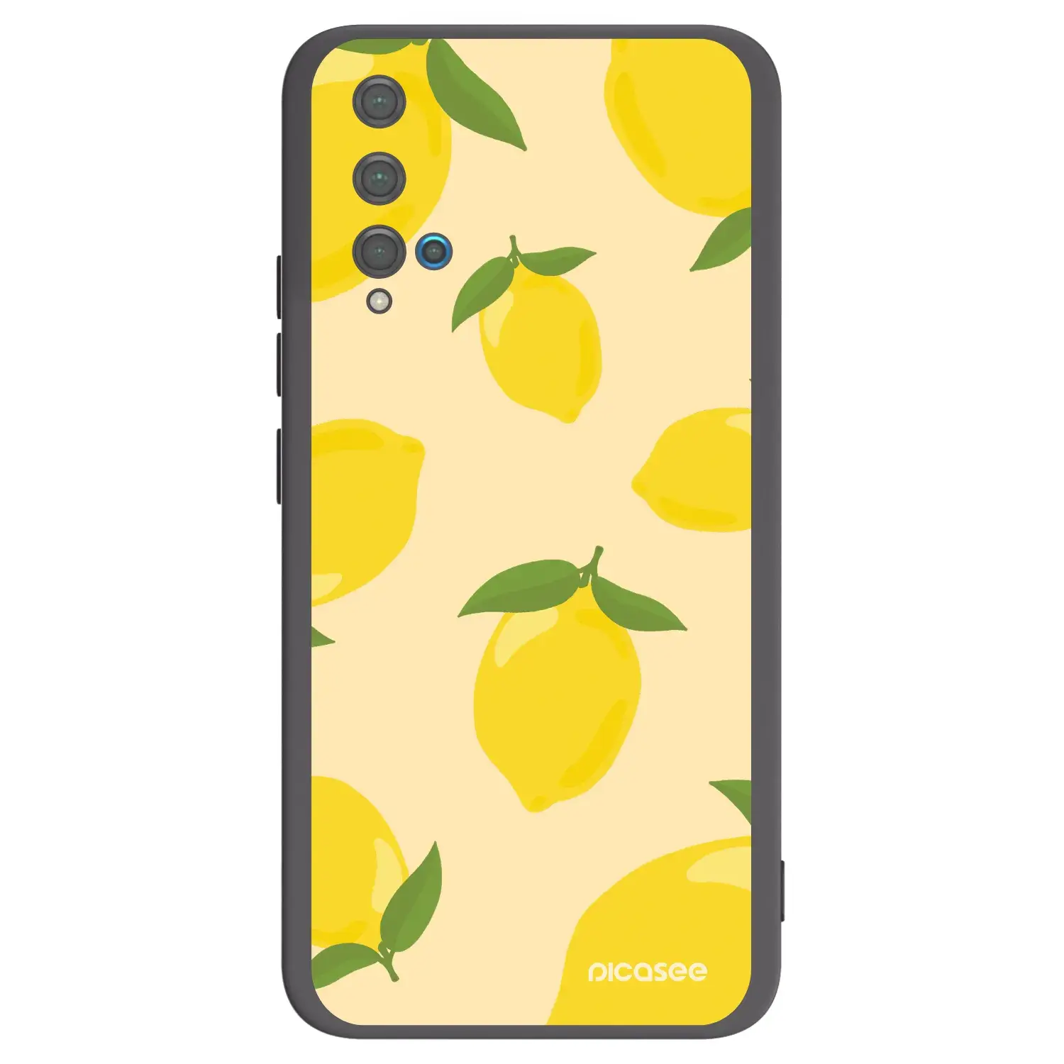 Silikonový černý obal pro Huawei Nova 5T - Limoncella