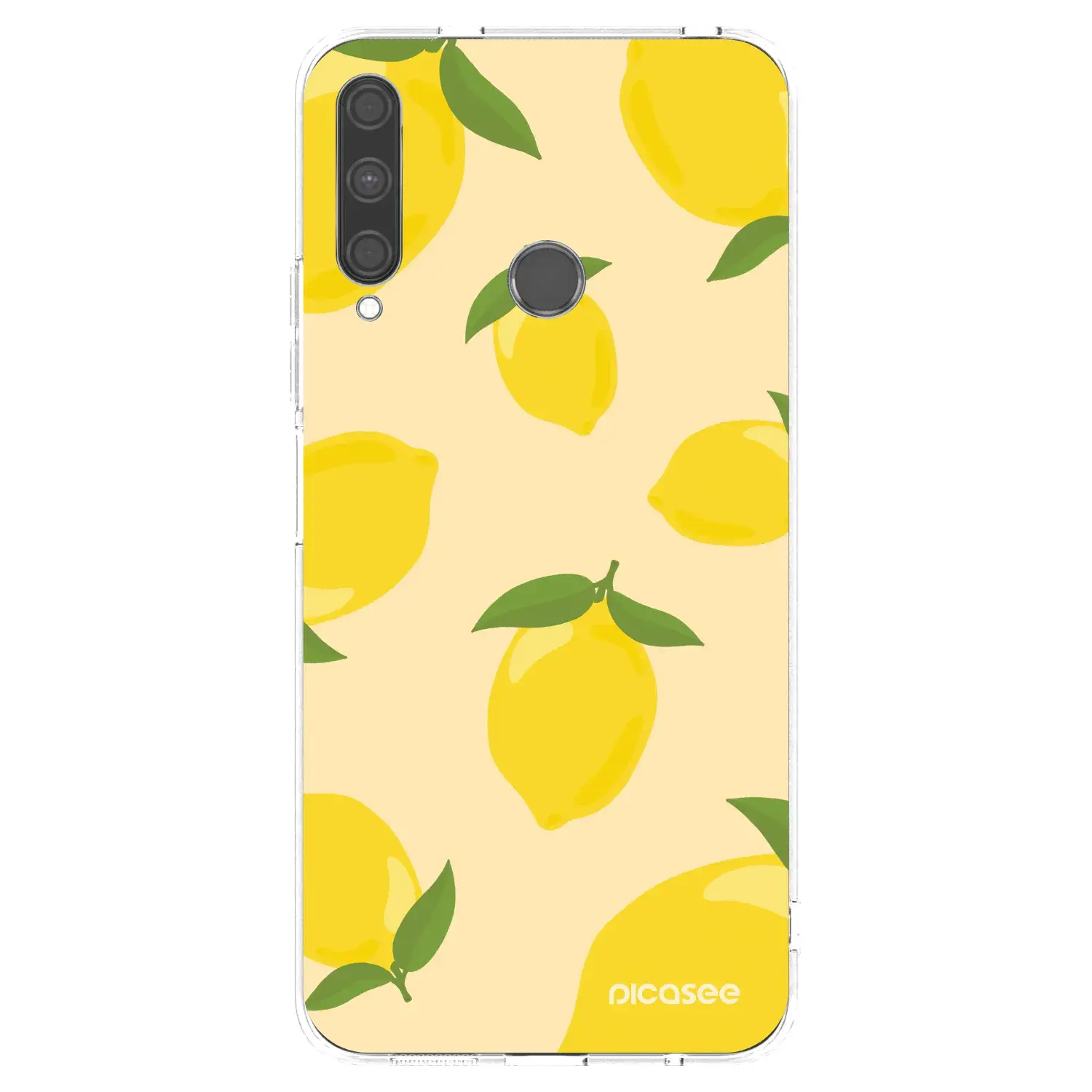 Silikonový průhledný obal pro Huawei P40 Lite E - Limoncella