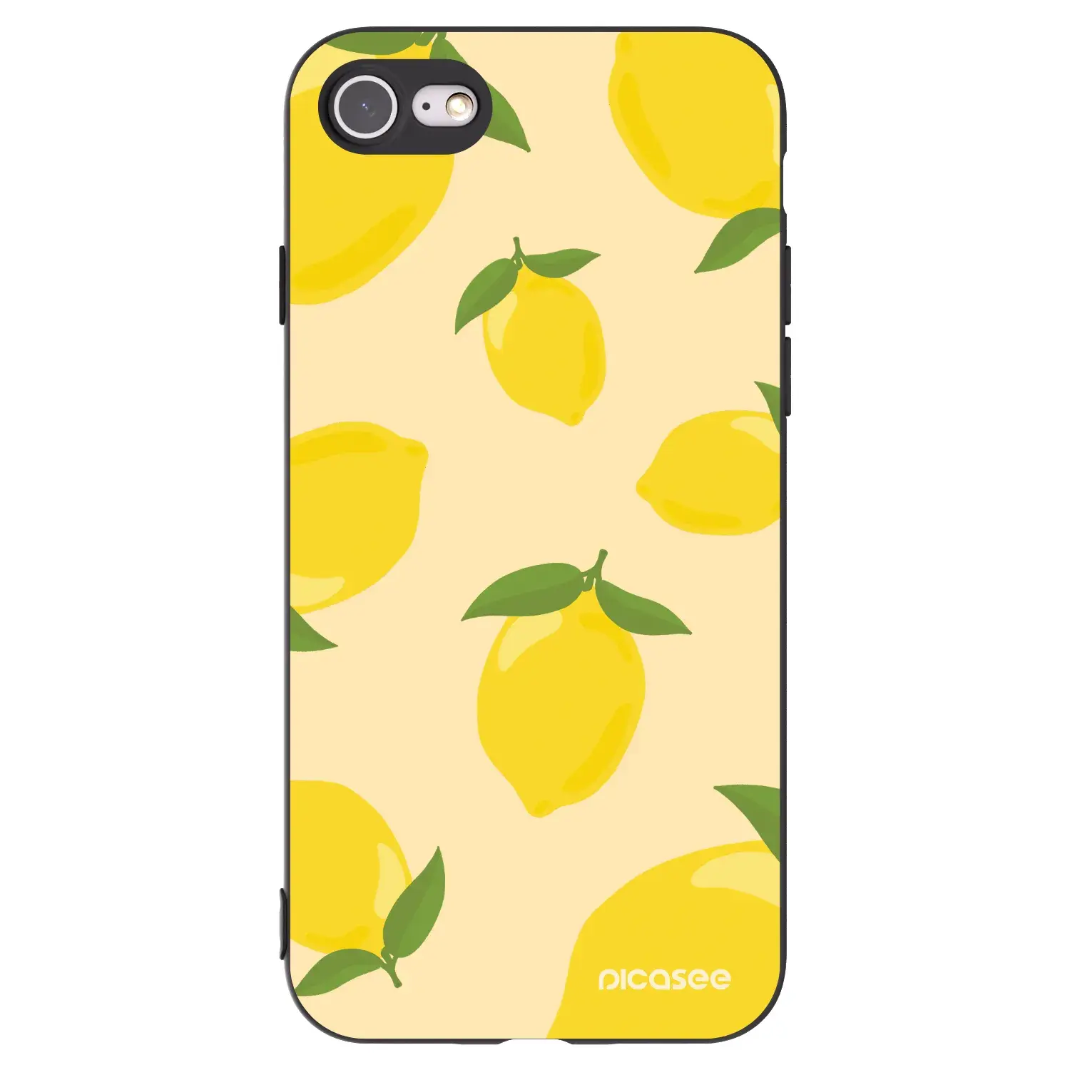 Silikonový černý obal pro Apple iPhone SE 2020 - Limoncella