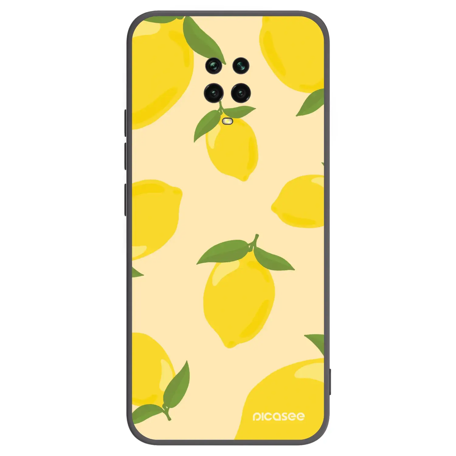Silikonový černý obal pro Xiaomi Redmi Note 9 Pro - Limoncella